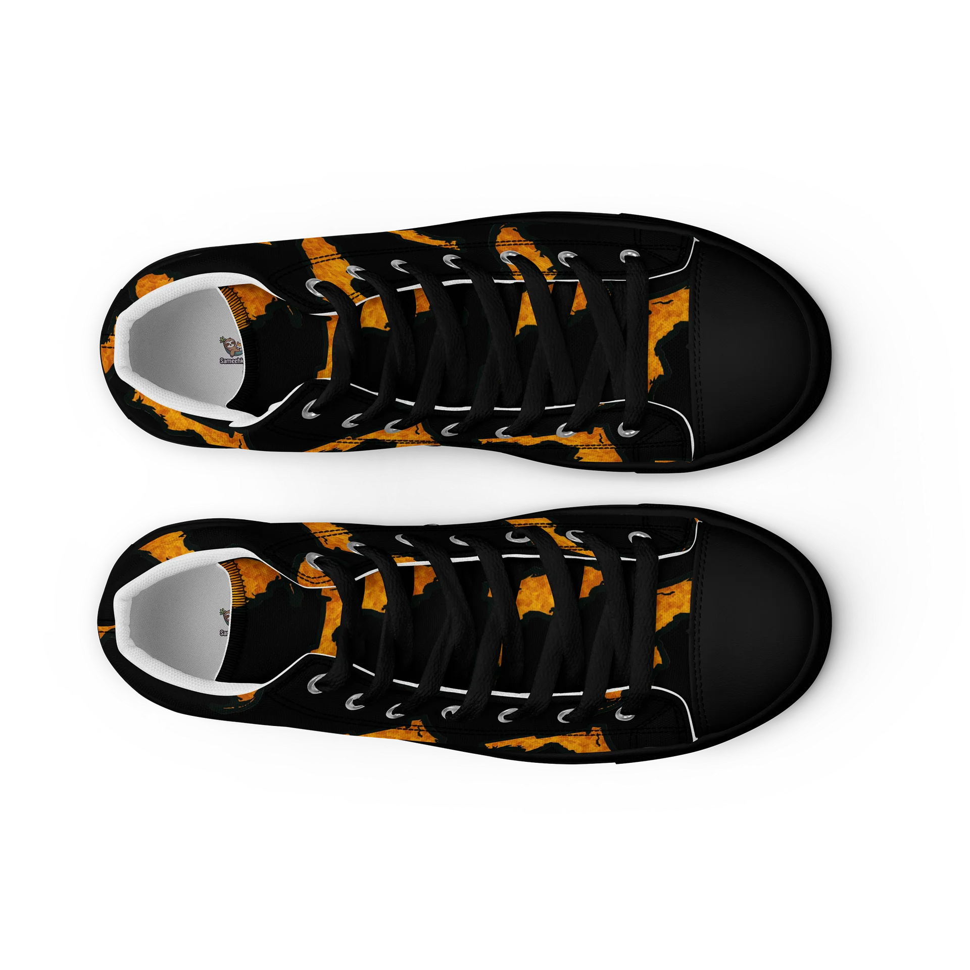 Florida Retro Grid Women's High Tops product image (9)