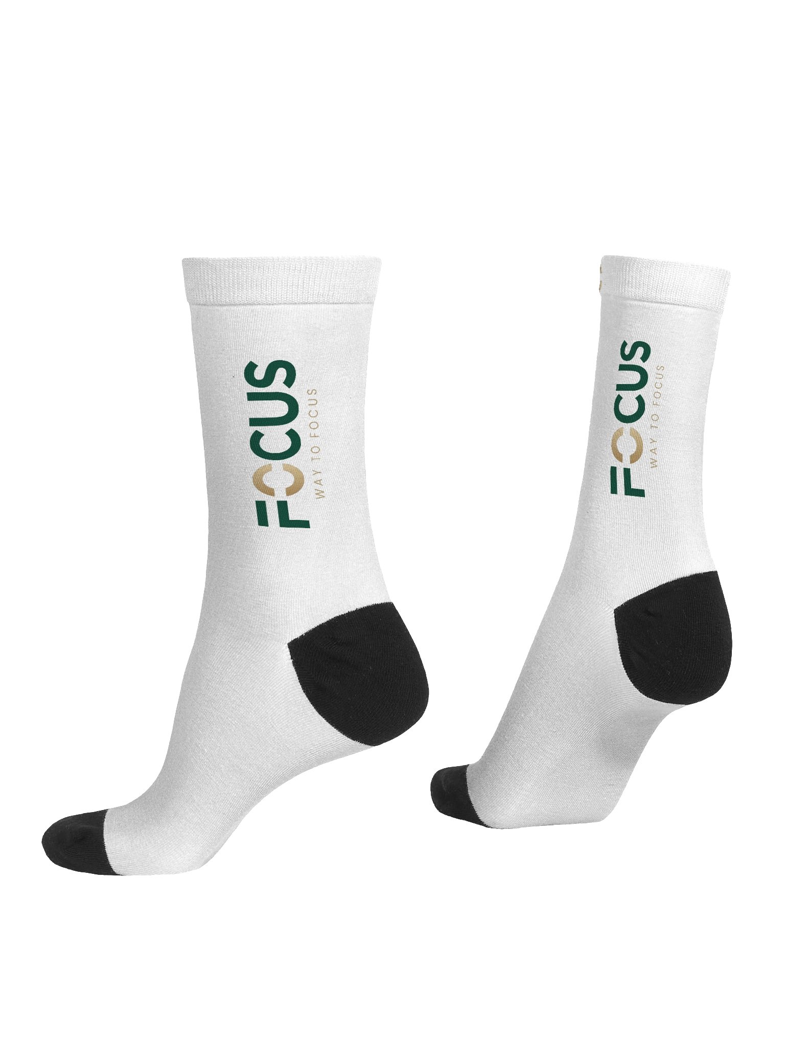 FOCUS Socks — White product image (4)