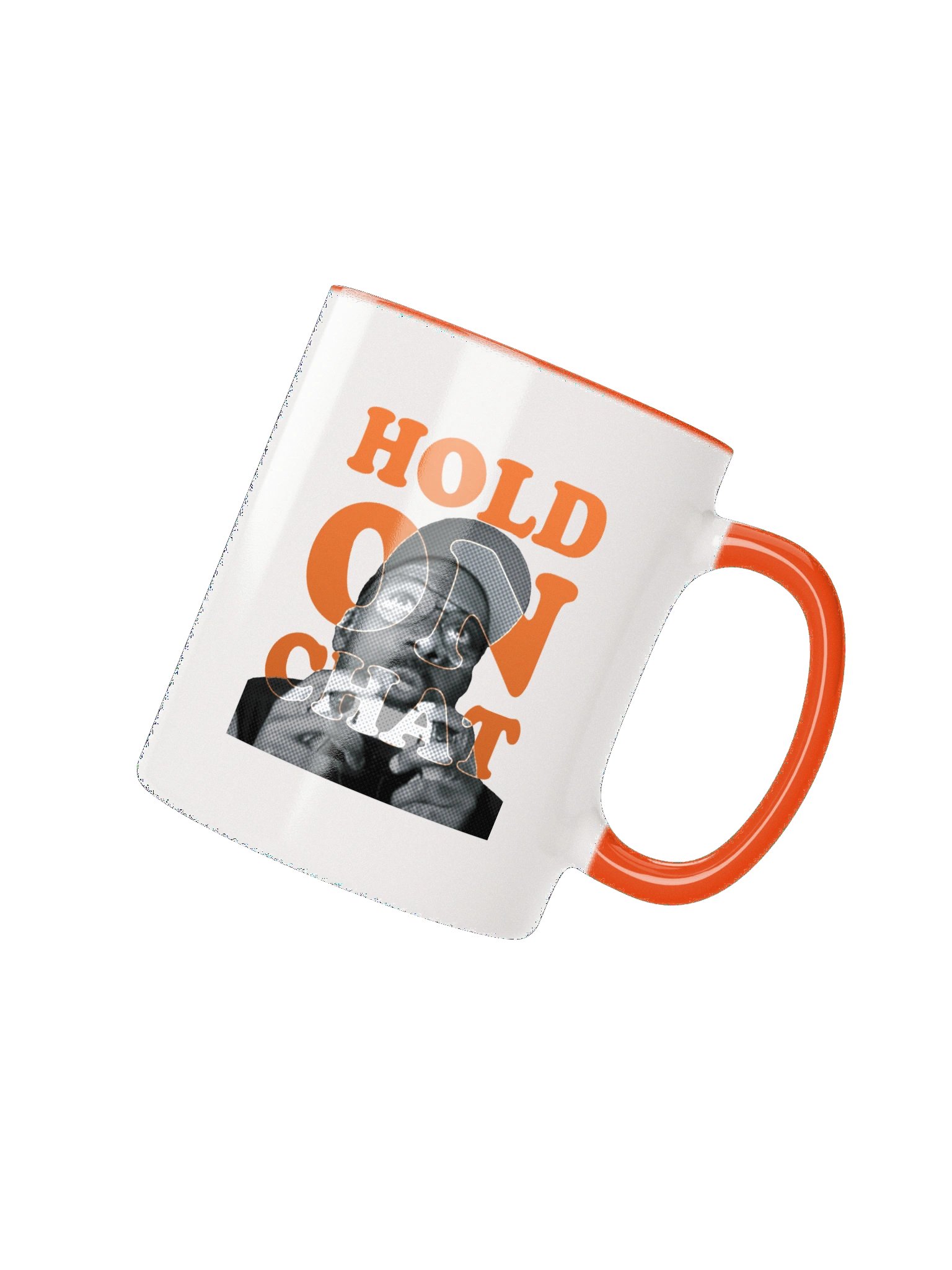 Hold On Chat Ceramic Mug product image (2)