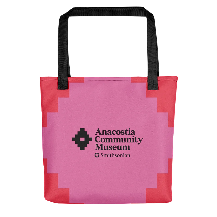 Powered by the People Tote (Red/Pink) Image 3