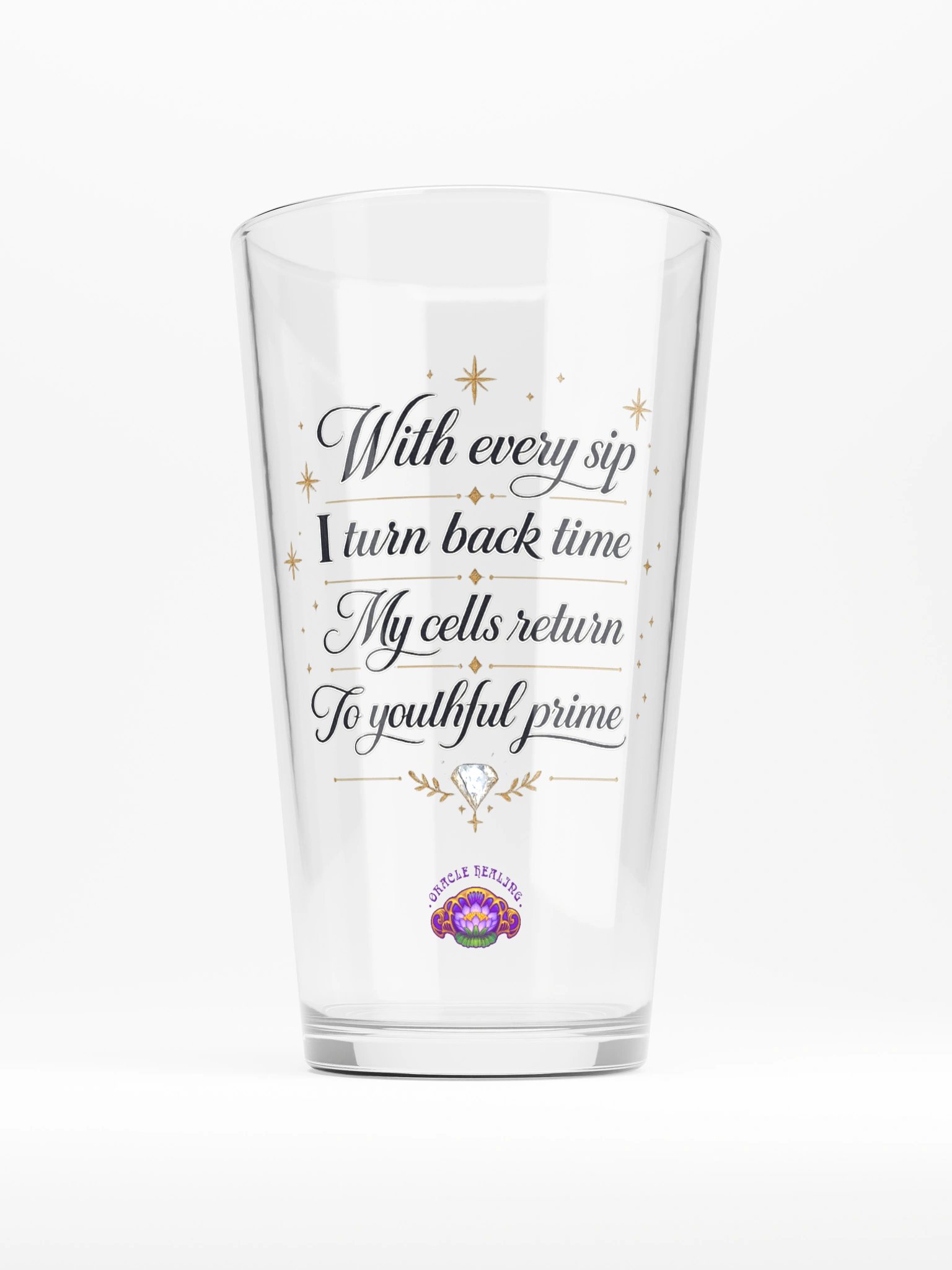Fountain of Youth Spell Pint Glass product image (1)