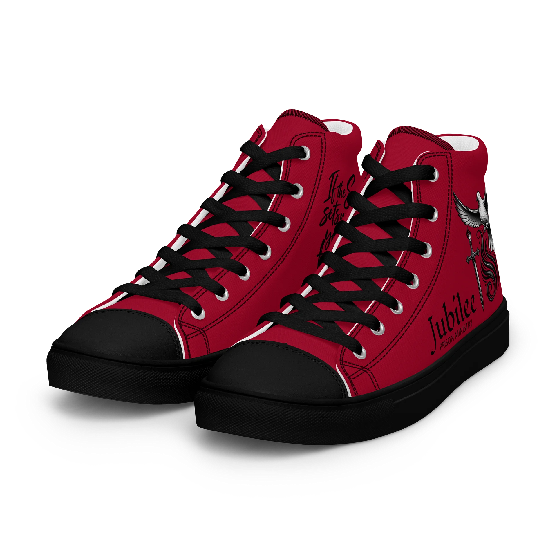 Men's Jubilee High-tops - Red product image (6)