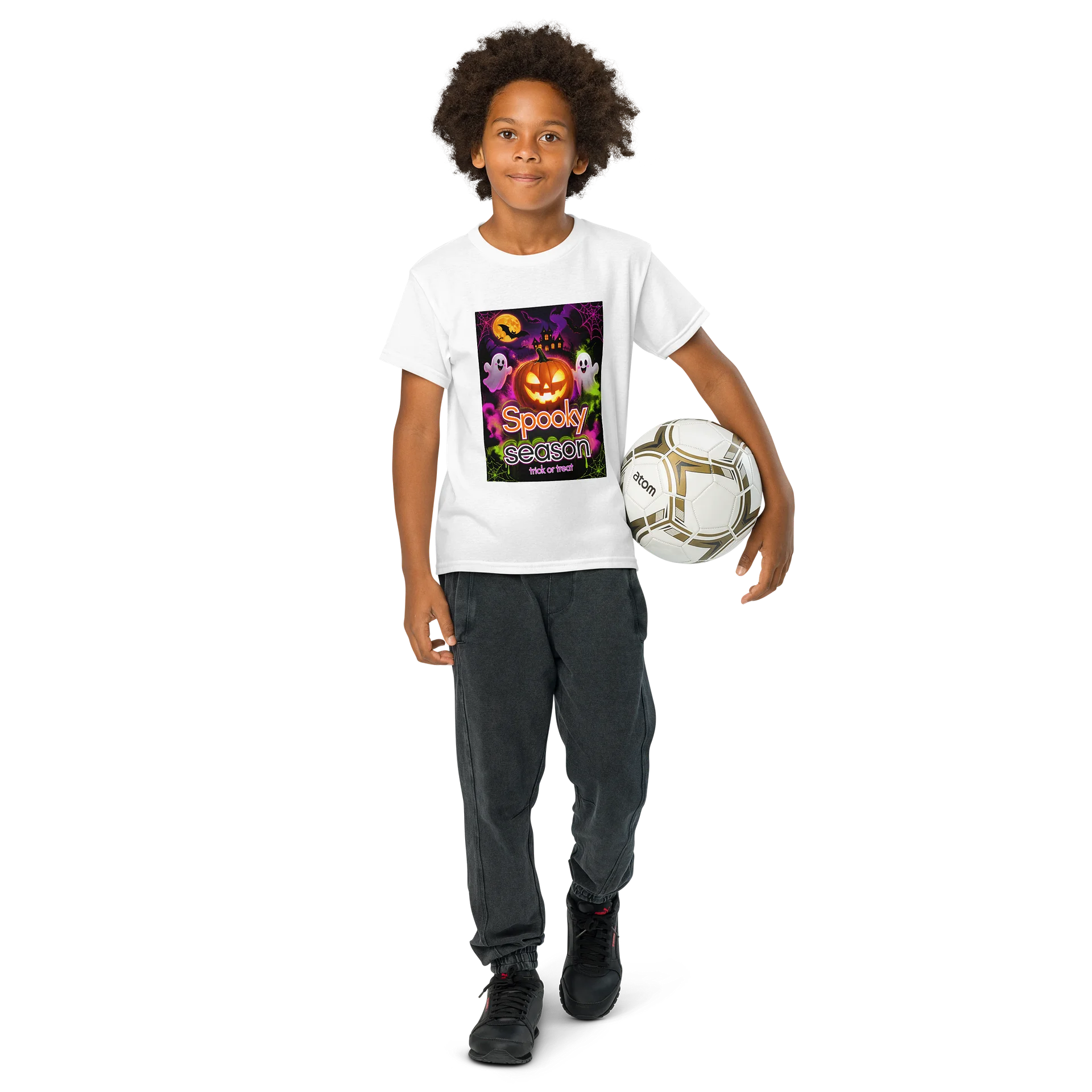 SPOOKY SEASON HALLOWEEN GRAPHIC TEE (YOUTH) product image (8)