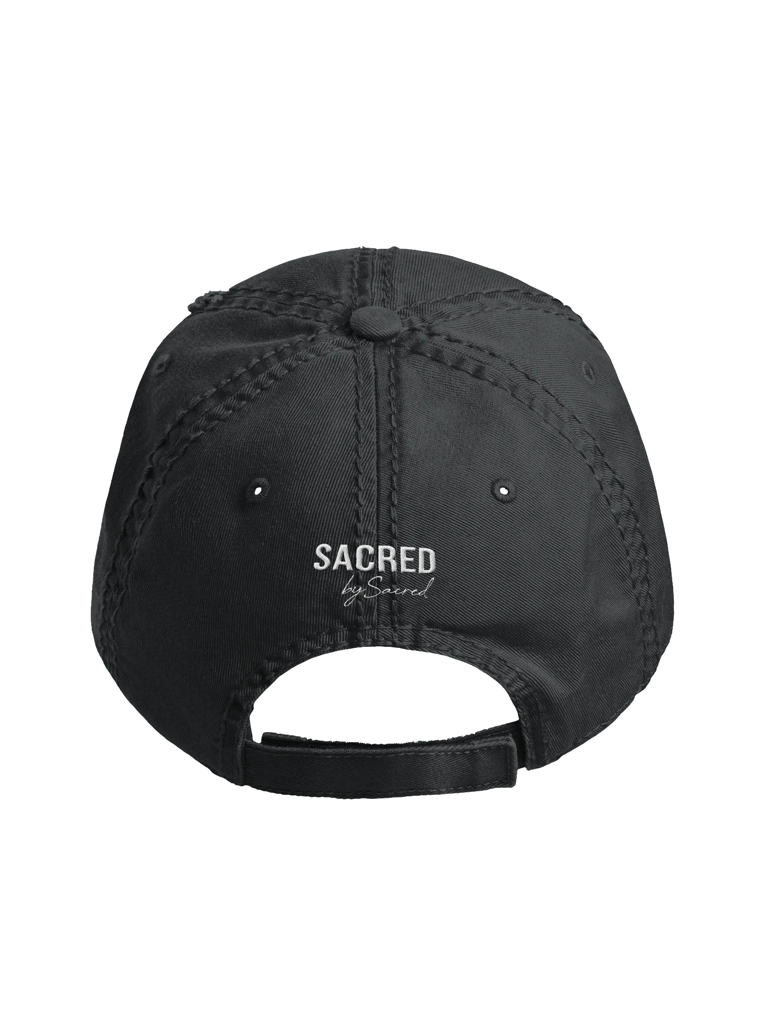 God Is Sacred - Distressed Dad Hat (Dark) product image (4)