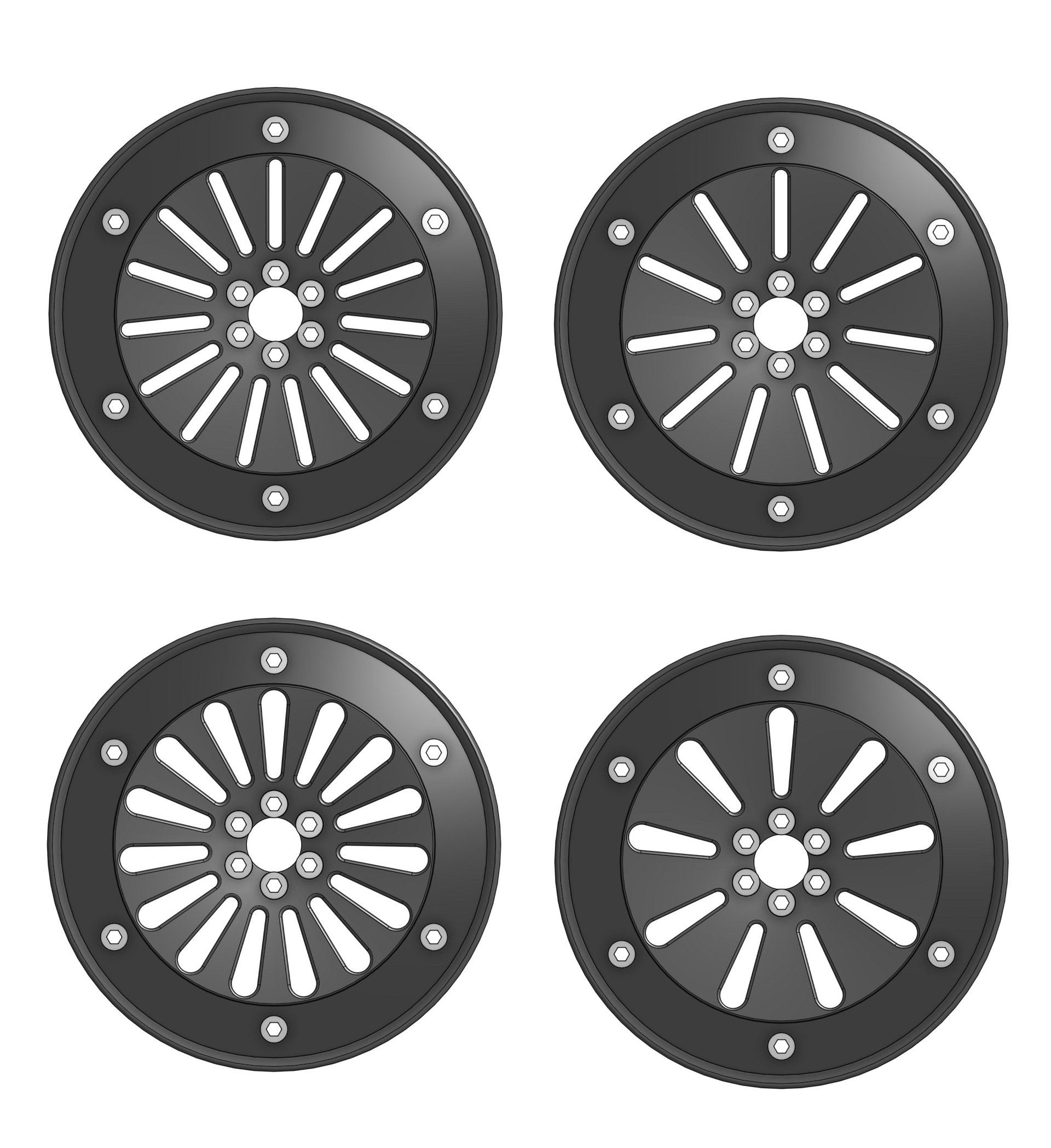 Ultimate 24 Wheel Builder's Kit - 4 Wheels (Front & Rear) PRINT YOUR OWN PLASTICS product image (10)