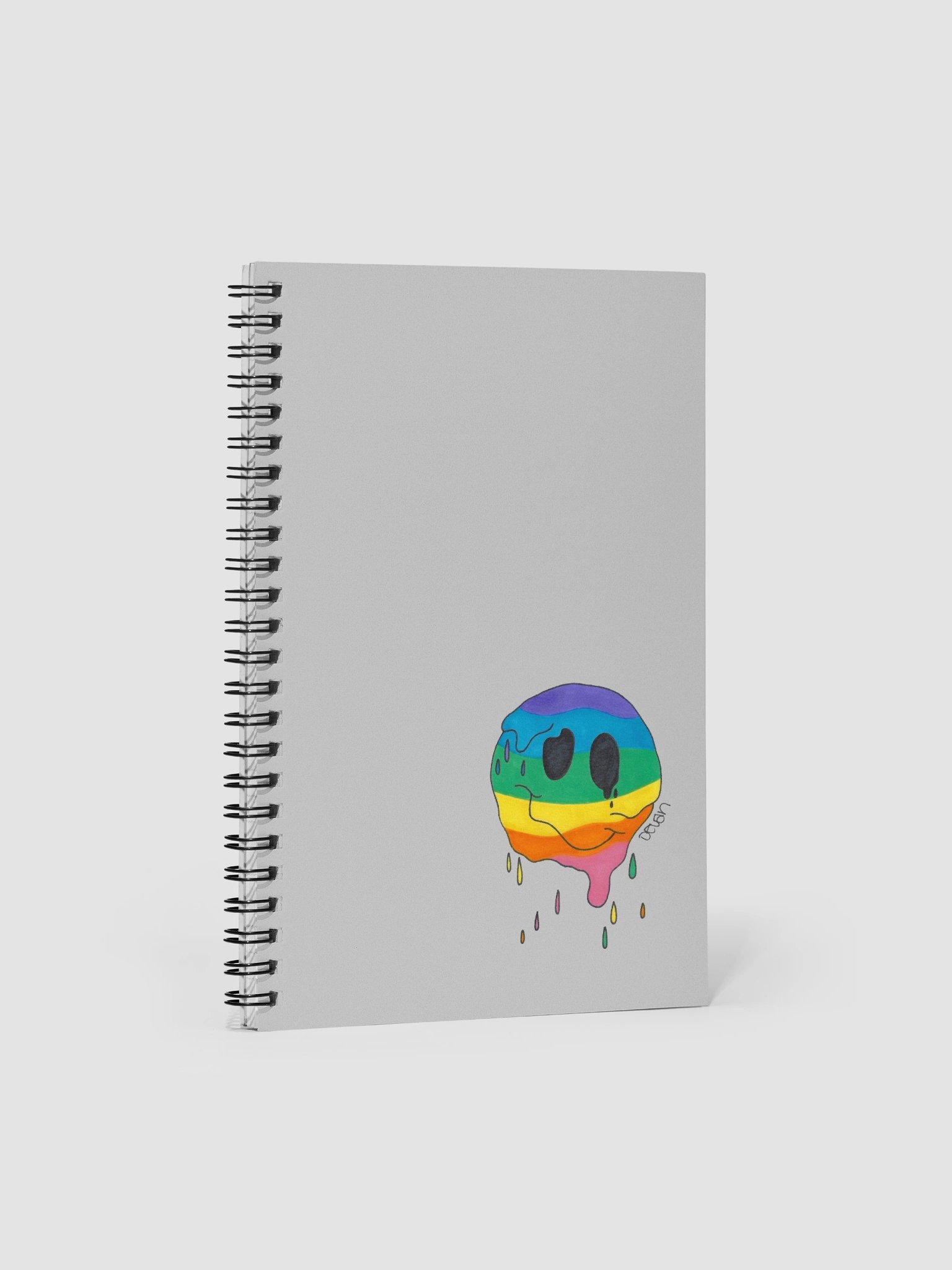 Melted Smiley Notebook product image (1)