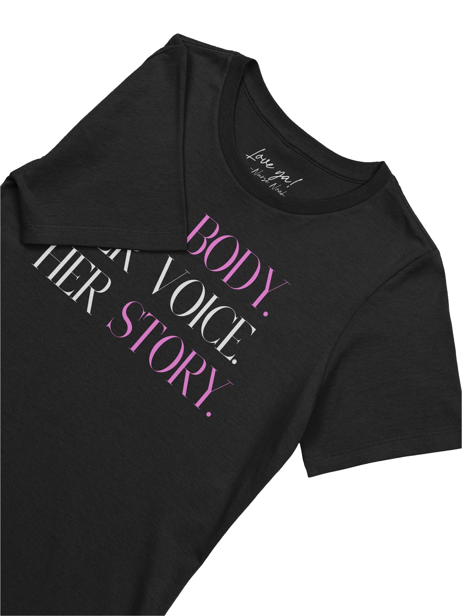 Her Body. Her Voice. Her Story. (relaxed tee) product image (5)