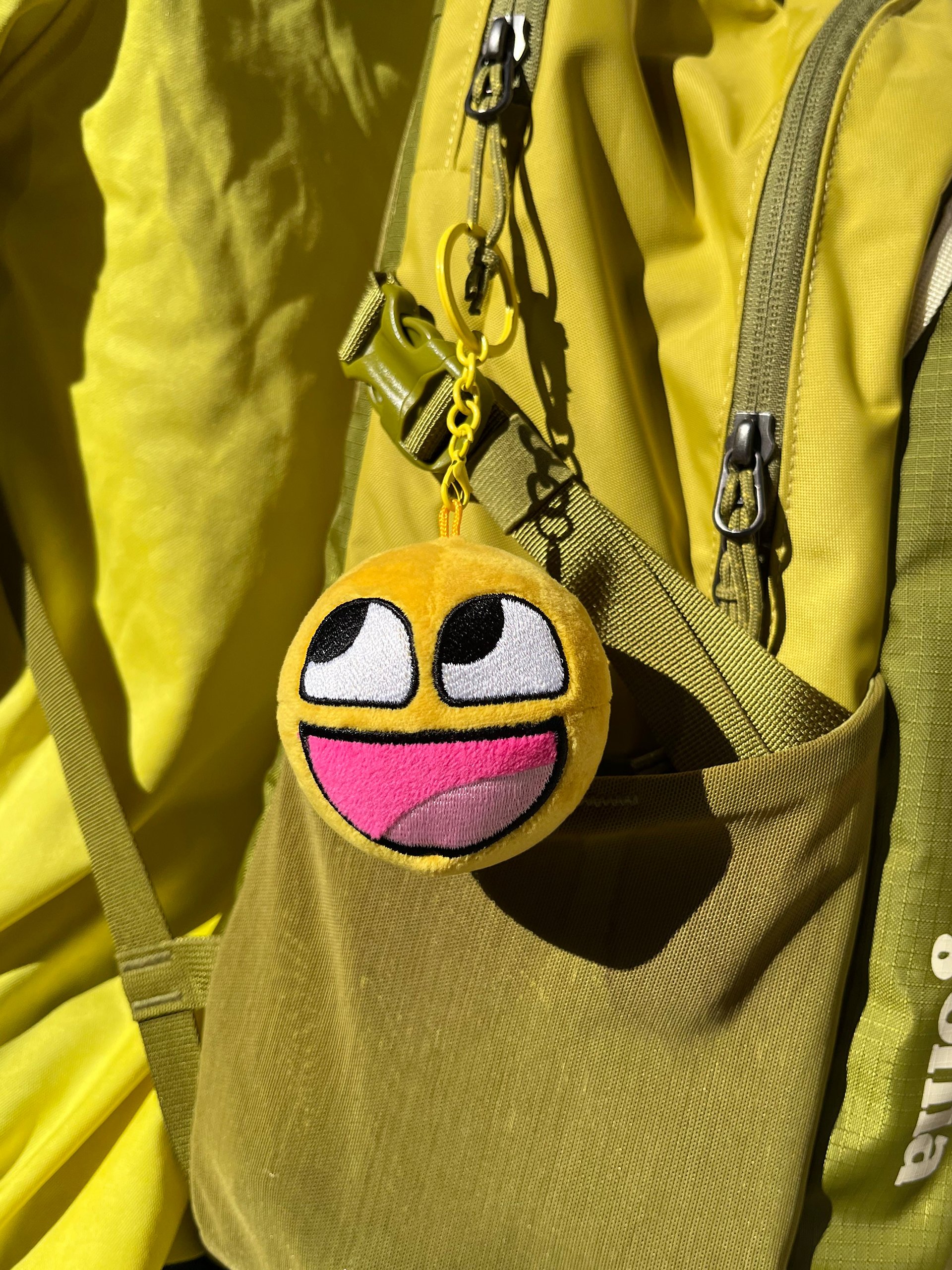 epic face plush keychain! product image (3)