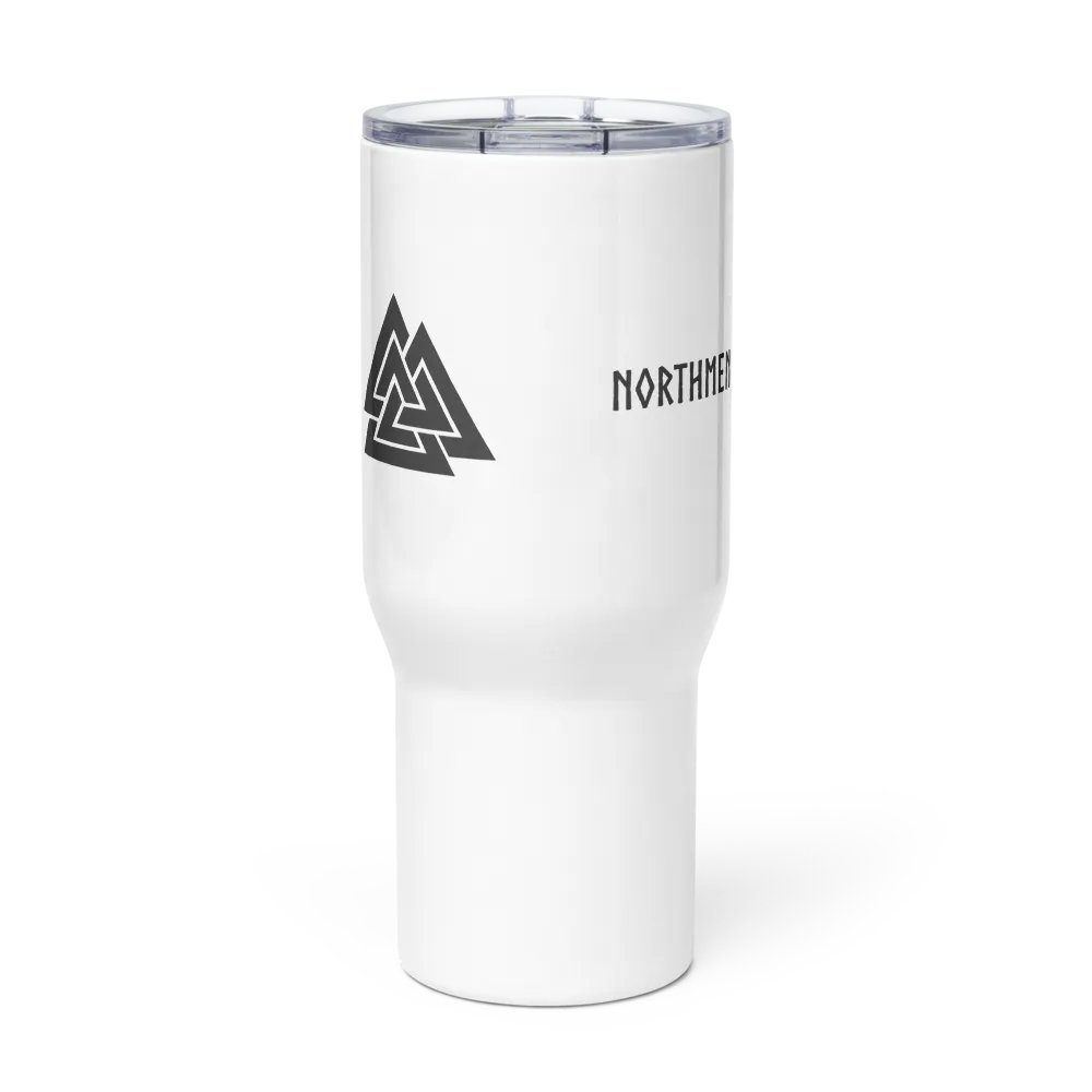 The Northmen & Valknut - Grey - Travel Mug product image (3)