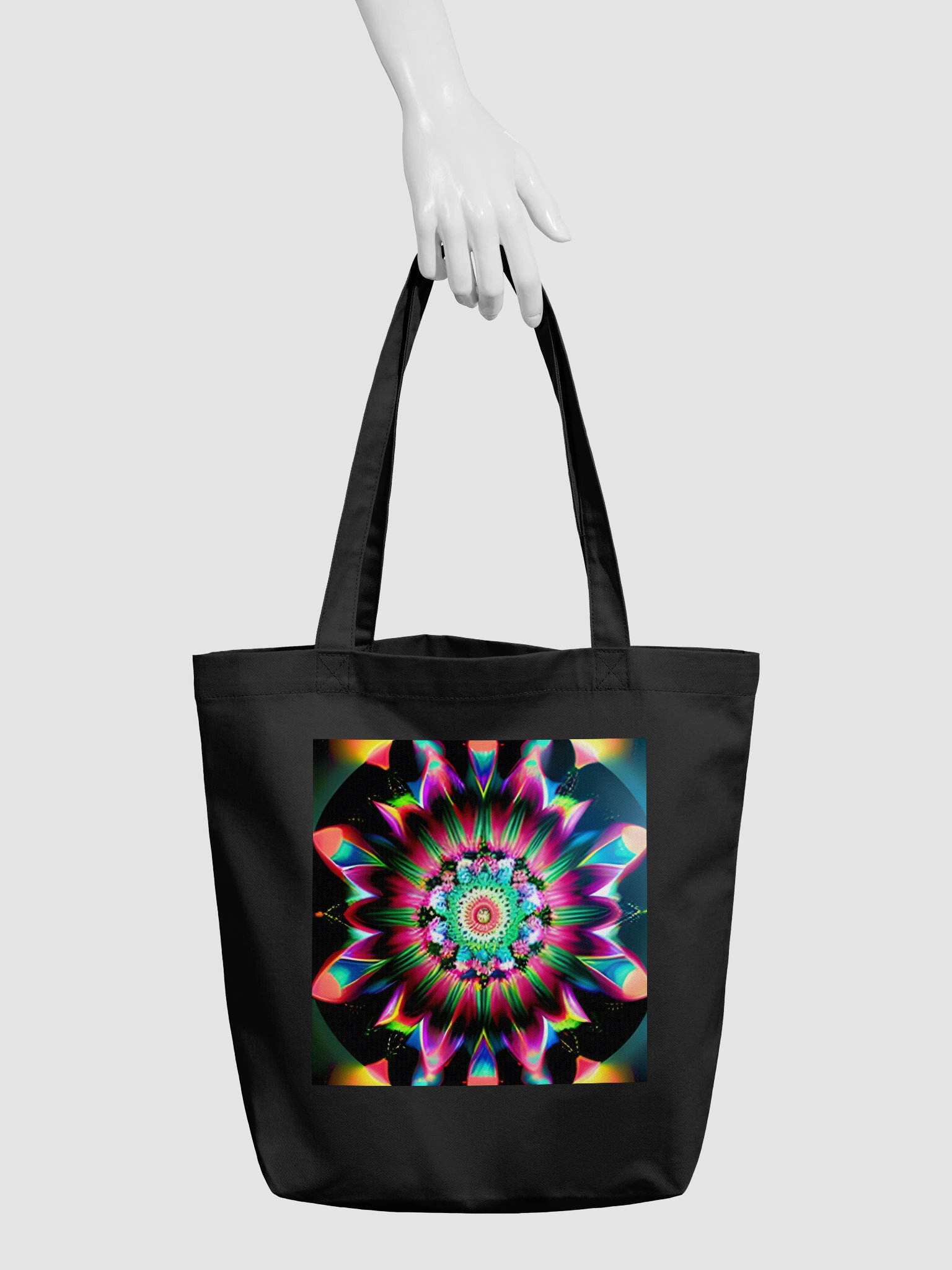 Neon Mandala Eco Tote product image (3)
