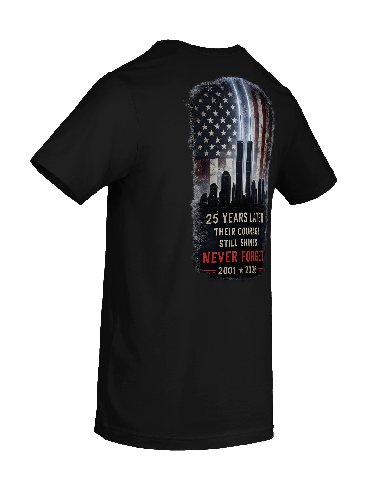 25 Years Later 9/11 Memorial Shirt, We Still Remember 2001–2026 Patriotic Twin Towers Tribute Tee product image (86)