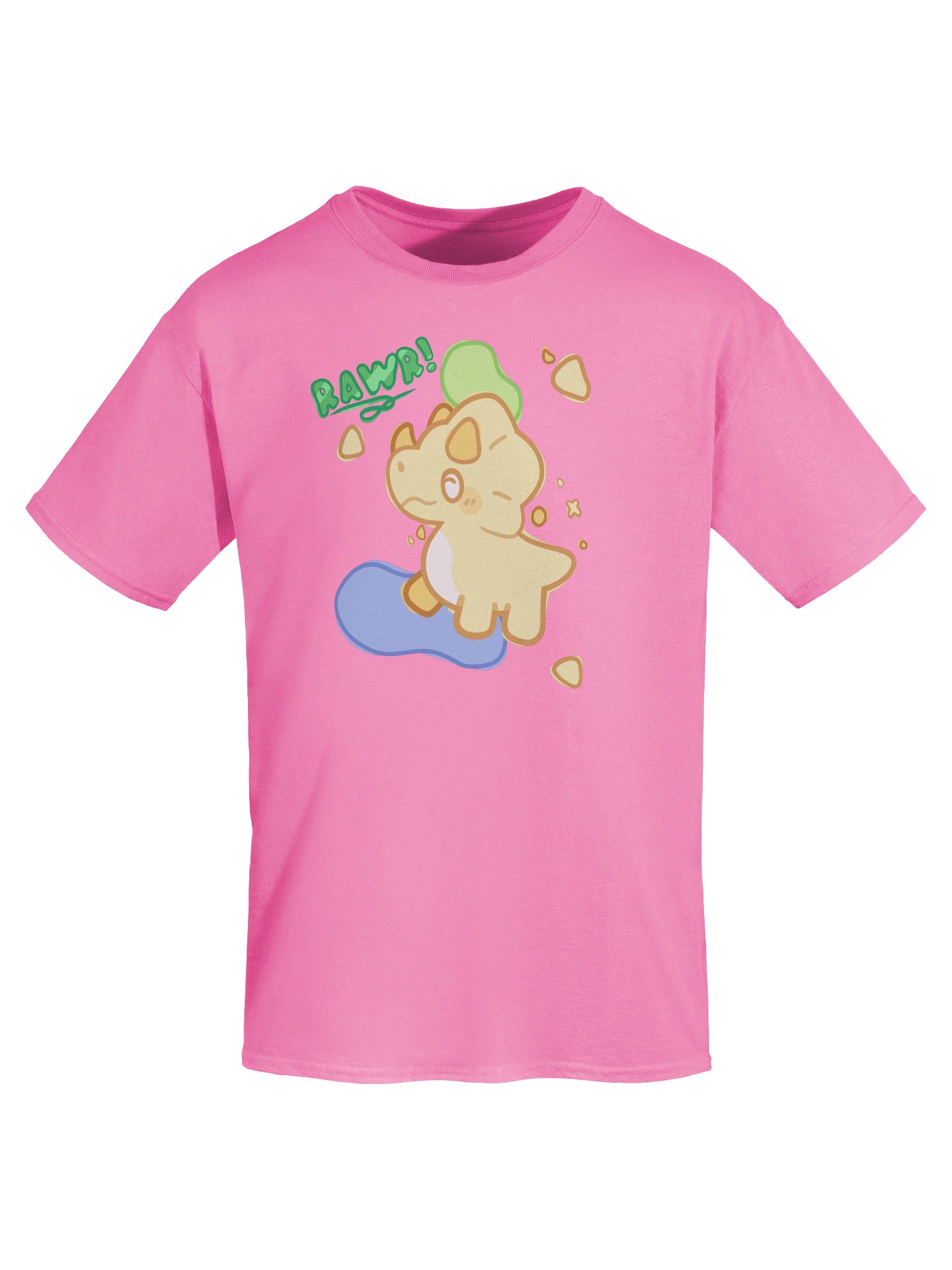 RAWR! Cute Dino - Cartoon Tee product image (5)