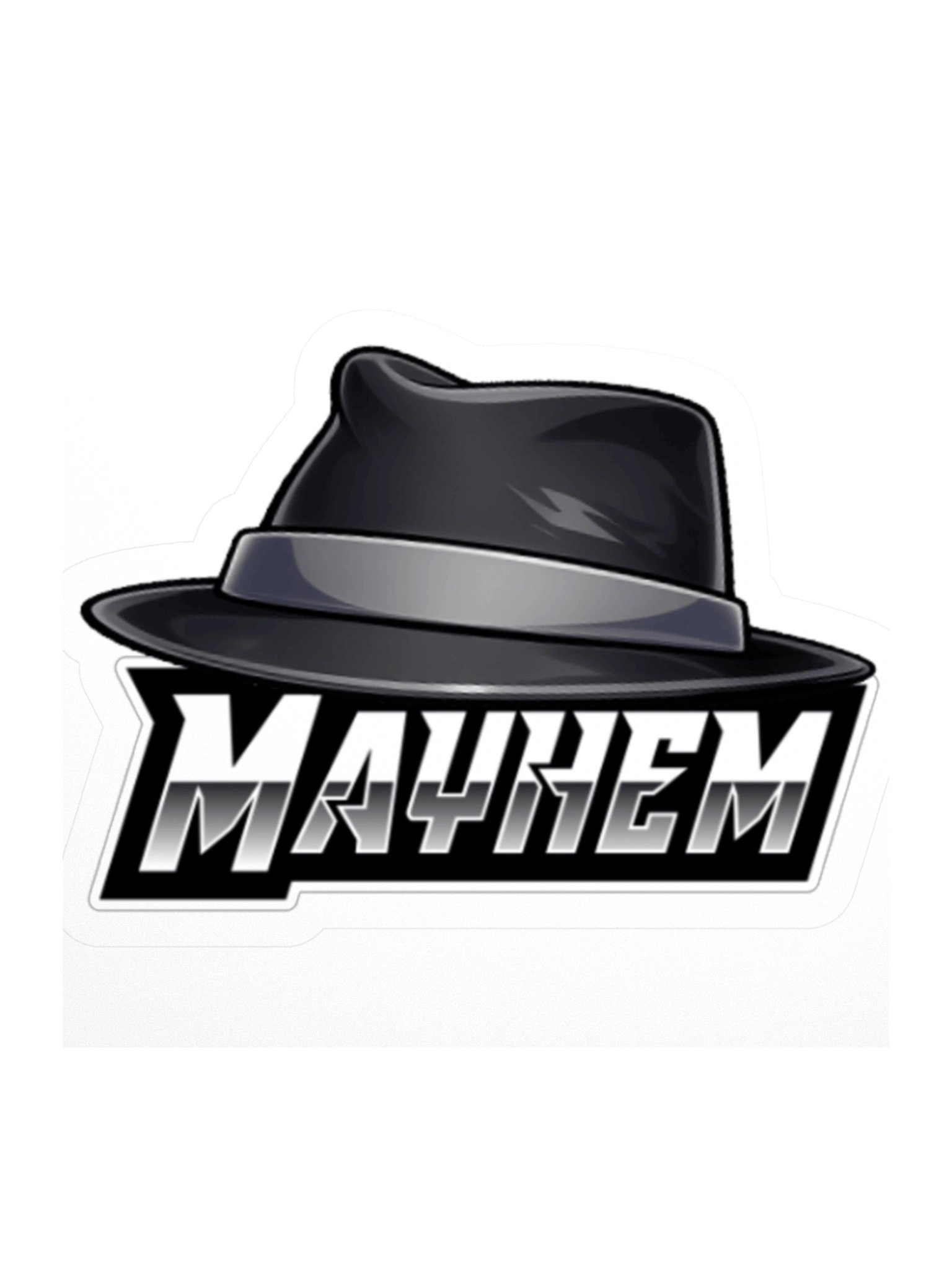 Mayhem Hat Sticker product image (2)