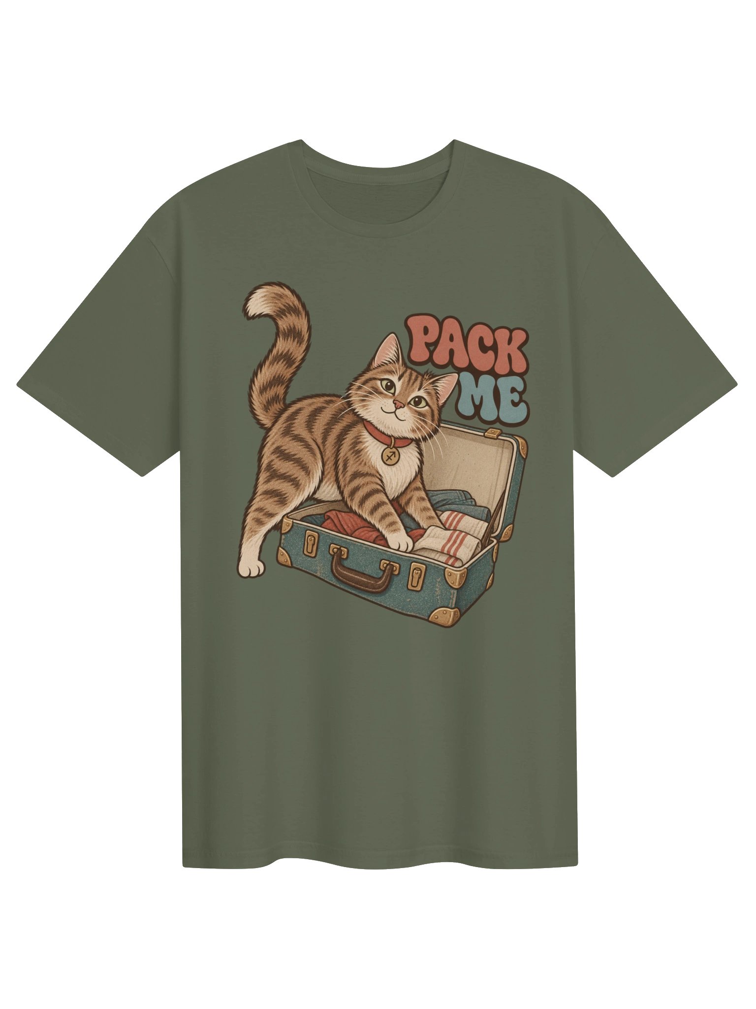 Sagittarius Pack Me Cat Zodiac T-Shirt product image (1)