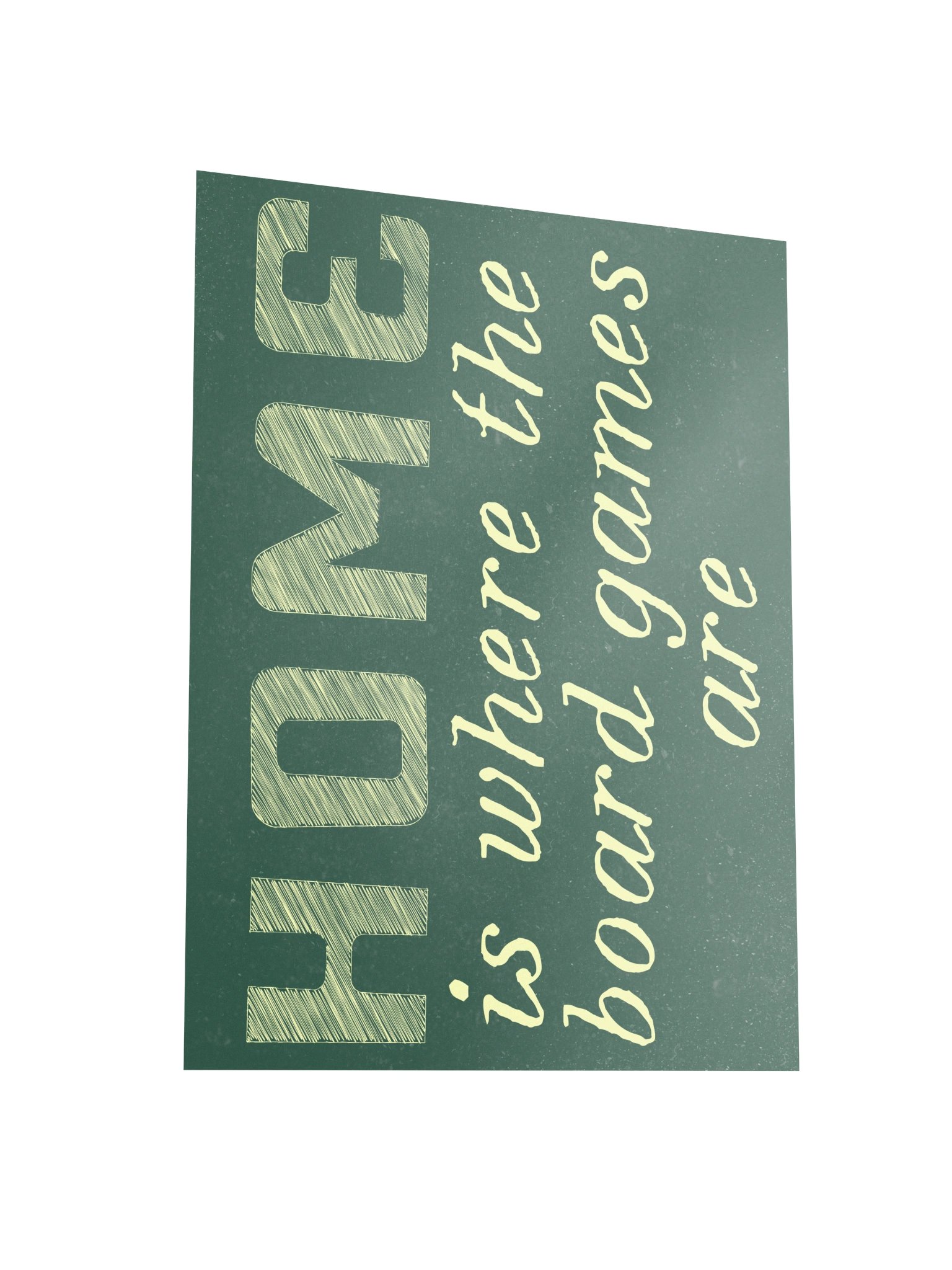 Home Sweet Home Board Game Room Poster - UNFRAMED product image (3)