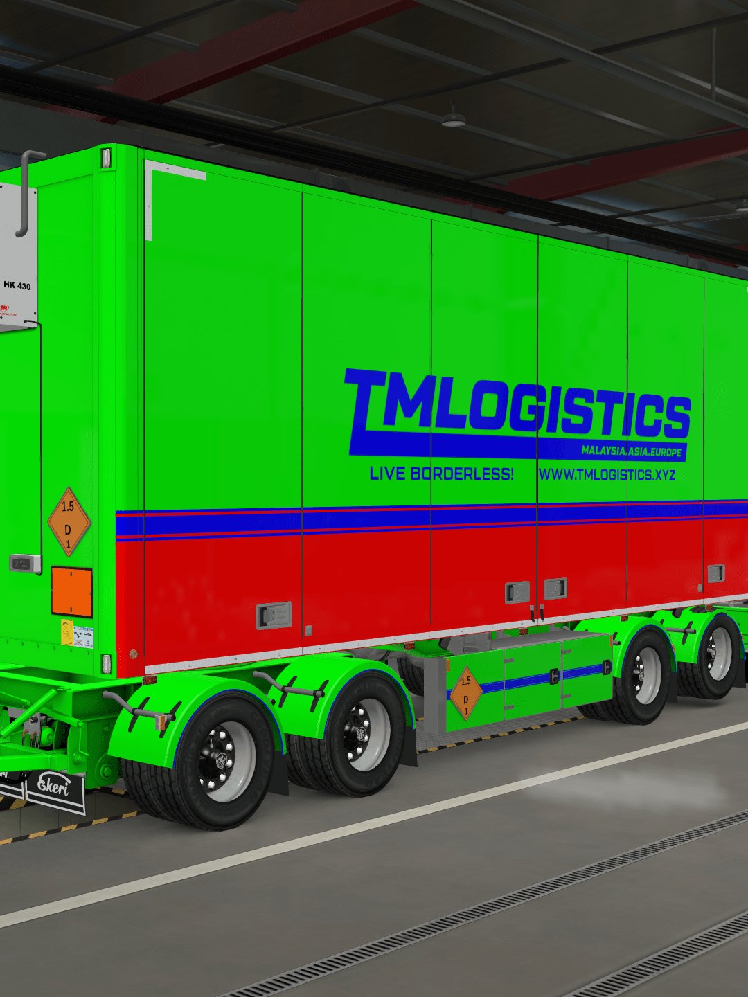 Scania RJL With TANDEM/RIGID Skin Pack - Company Pack Skin Changeable Color Pack 1 product image (7)