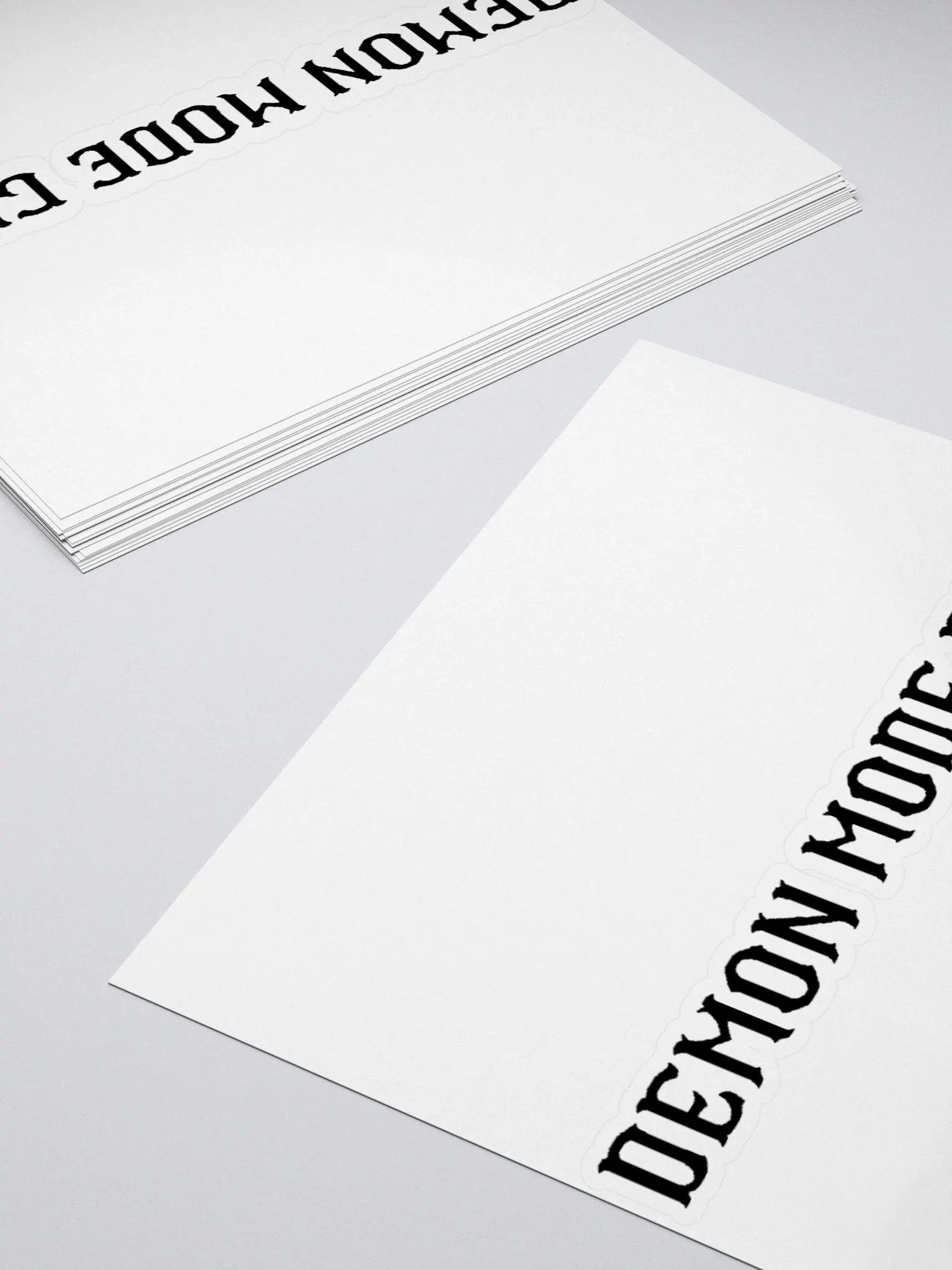 Demon Mode Gear Sticker product image (4)