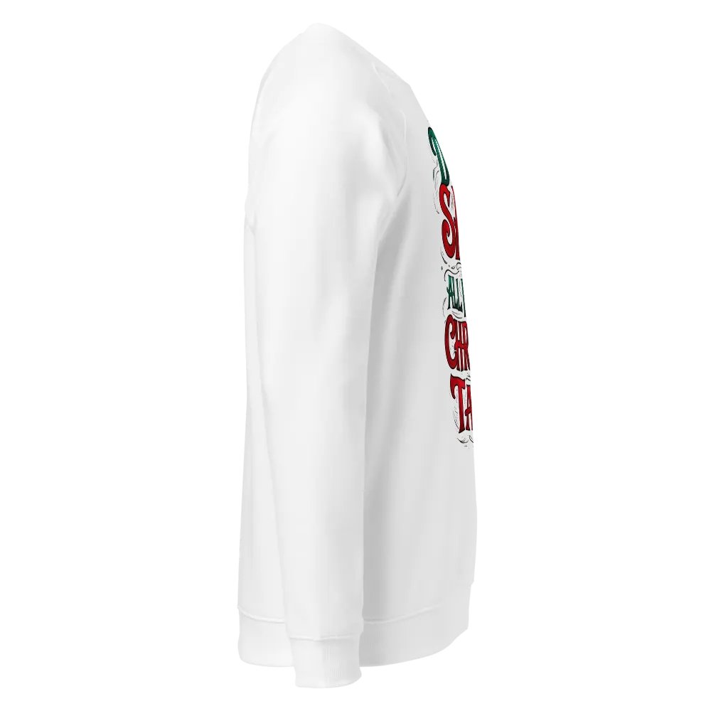 Dear Santa Winter White Sweatshirt product image (5)