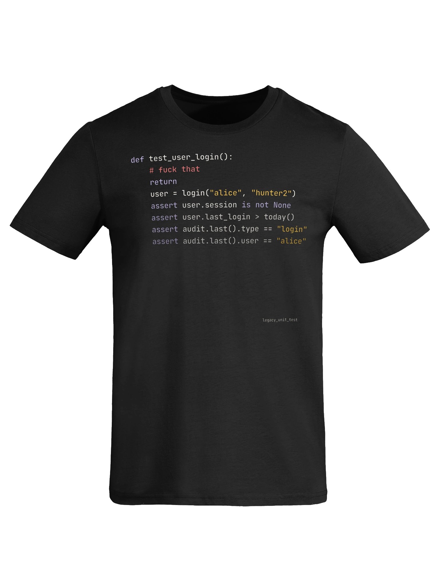 Skipped Test · Python tee product image (15)