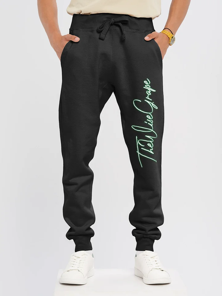 Grape Green Neon Signature Joggers product image (1)