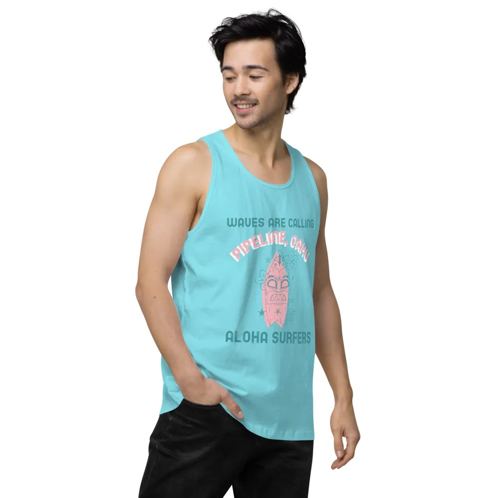 Waves Are Calling Men's Tank Top product image (1)