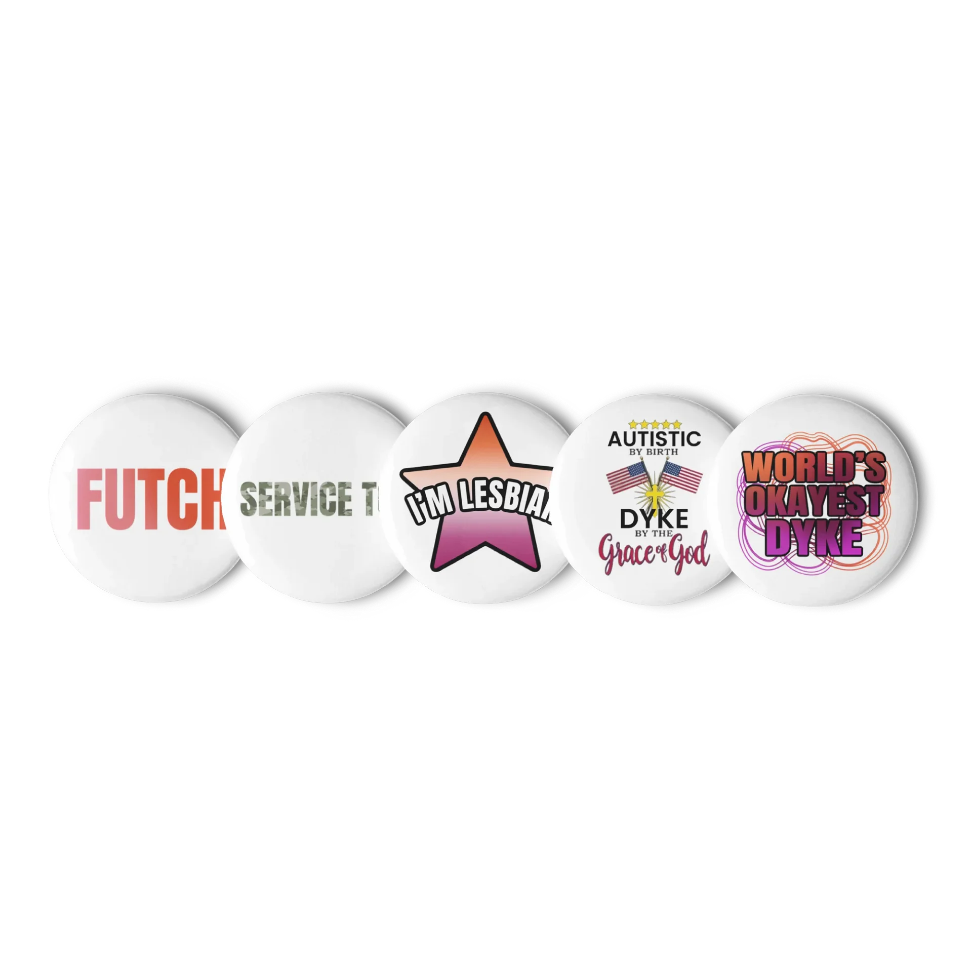 Sapphic Pin Set