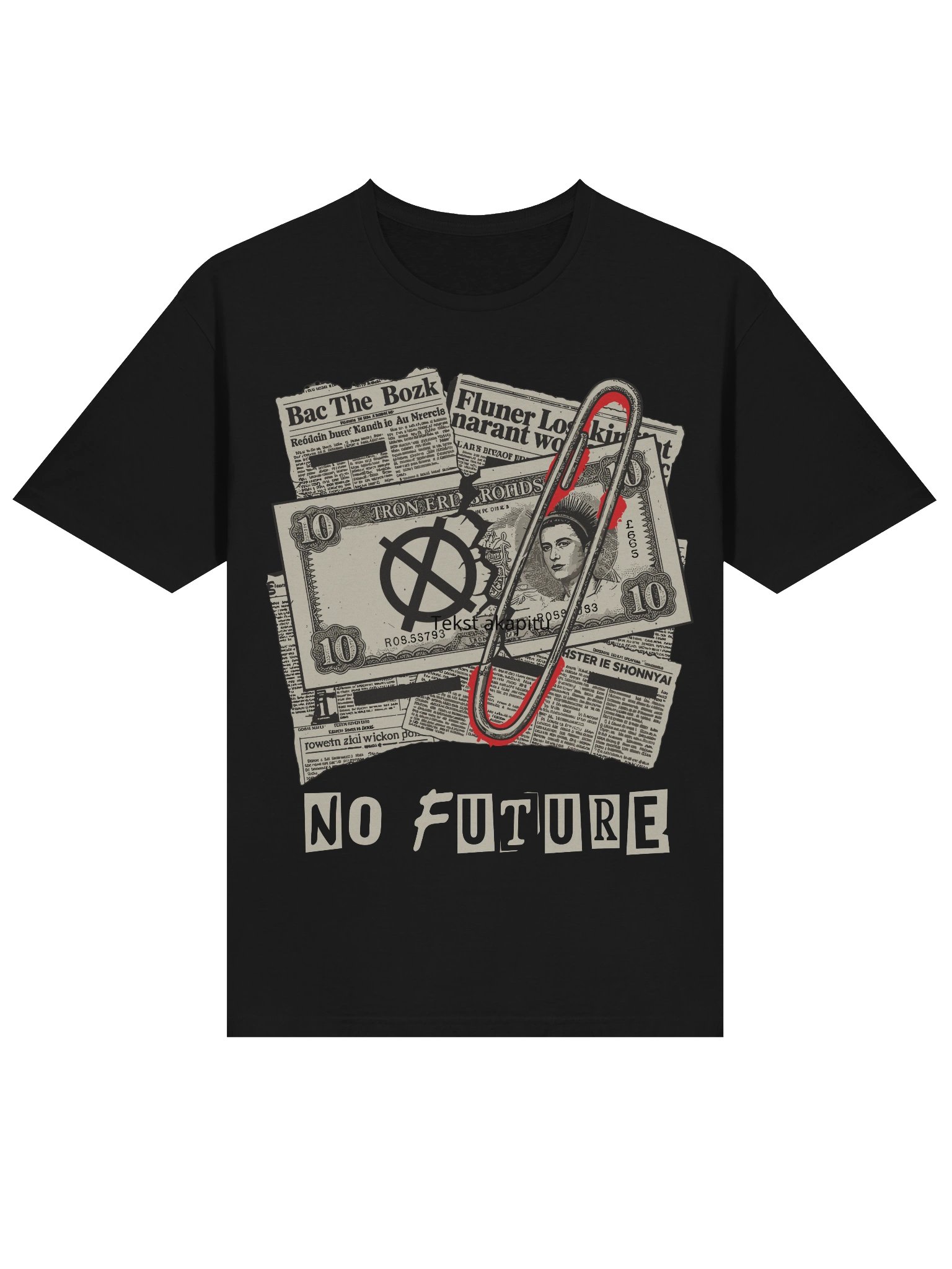 London 1977 Anarchy – No Future Vintage Punk Aesthetic product image (2)