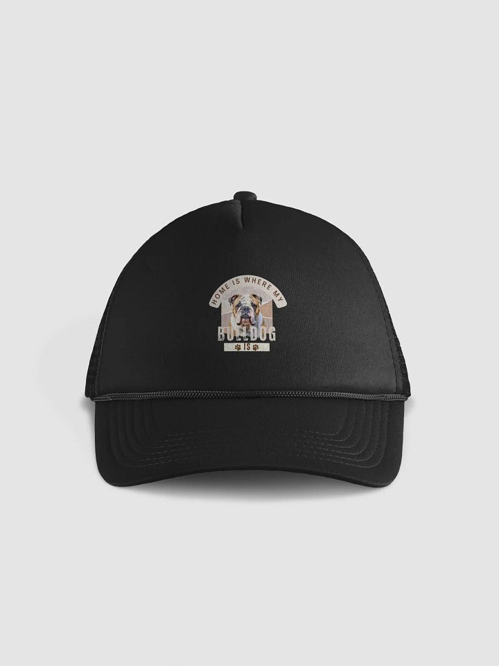 Home Is Where My Bulldog Is Valucap Foam Trucker Hat product image (1)