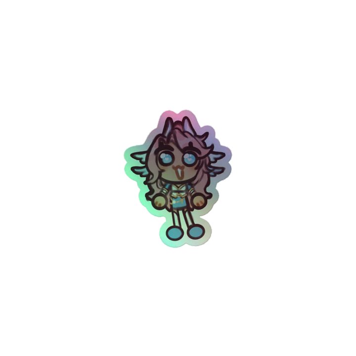 dovewiwi holographic sticker product image (1)