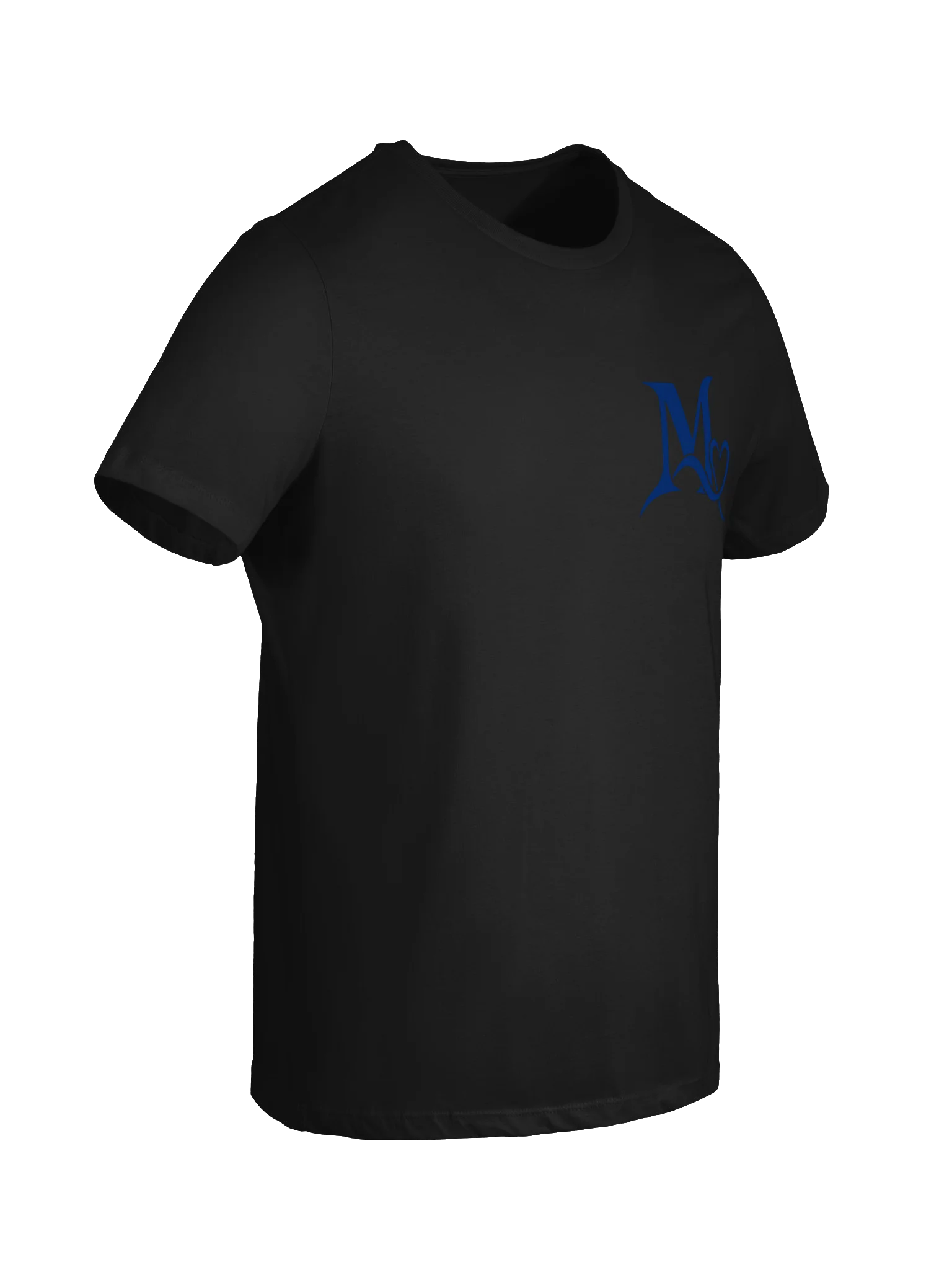 Blue Heart M Minimalist Tee product image (54)