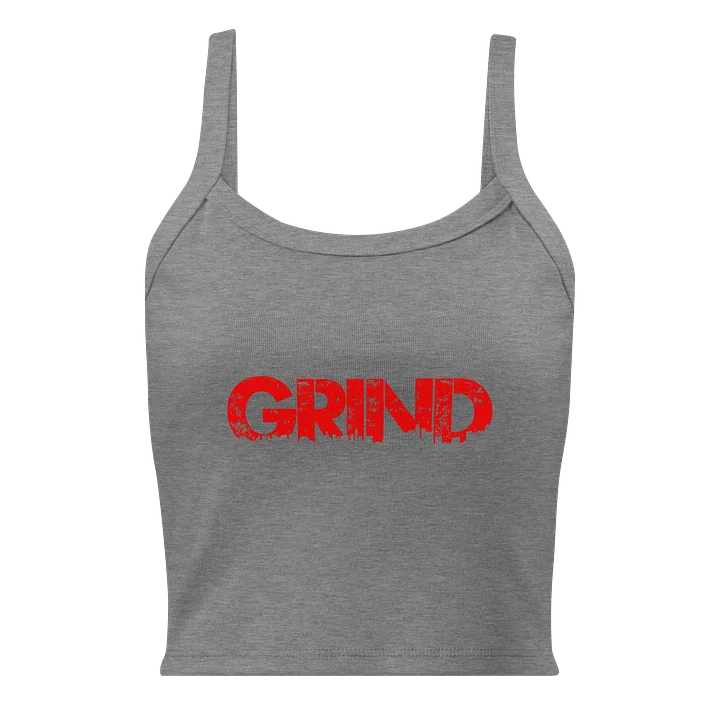 GRIND Drip Effect Ribbed Tank Top product image (3)