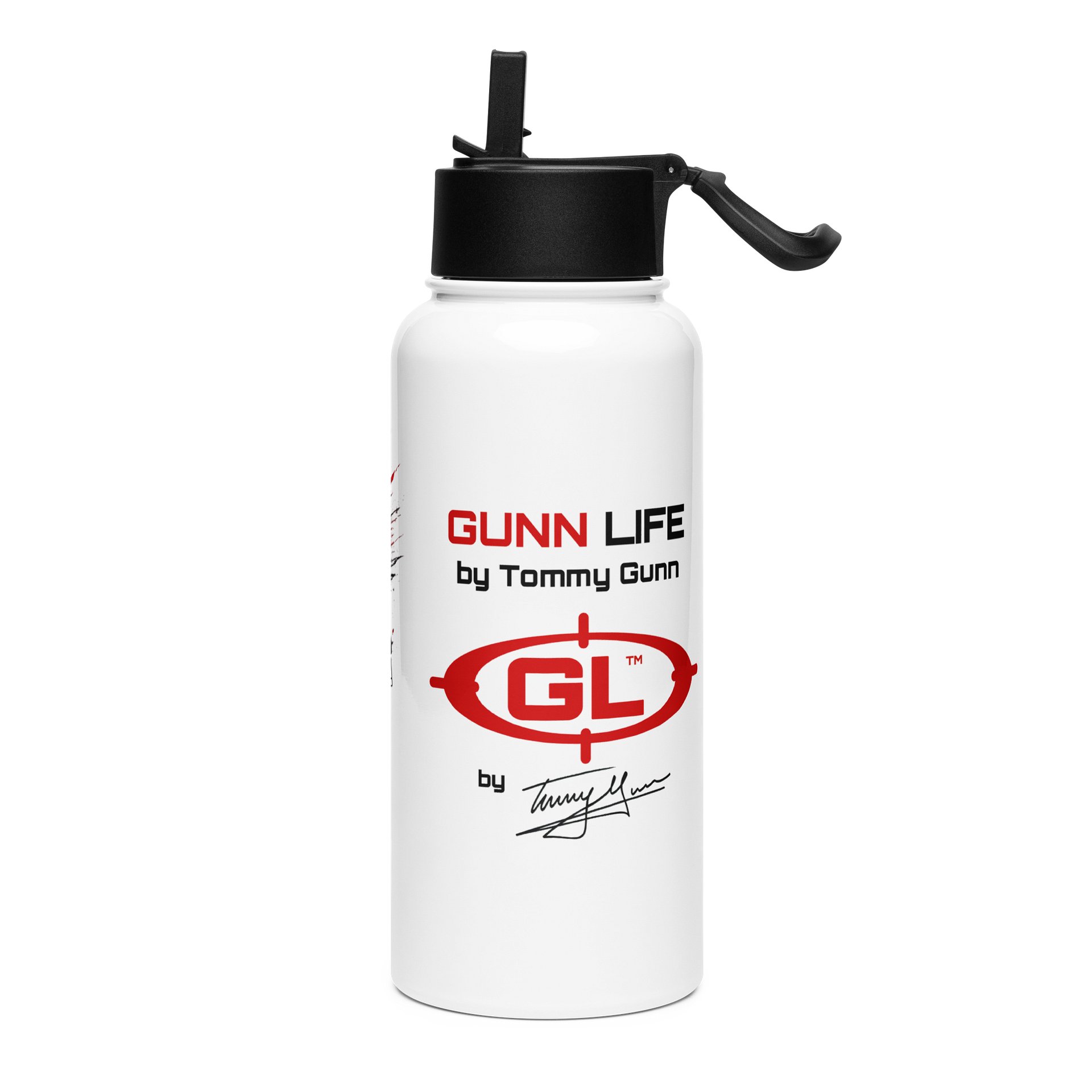 GunnLife White Shaker Bottle by Tommy Gunn® product image (3)
