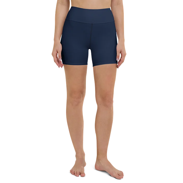 His House Womens Yoga Shorts - Navy product image (2)
