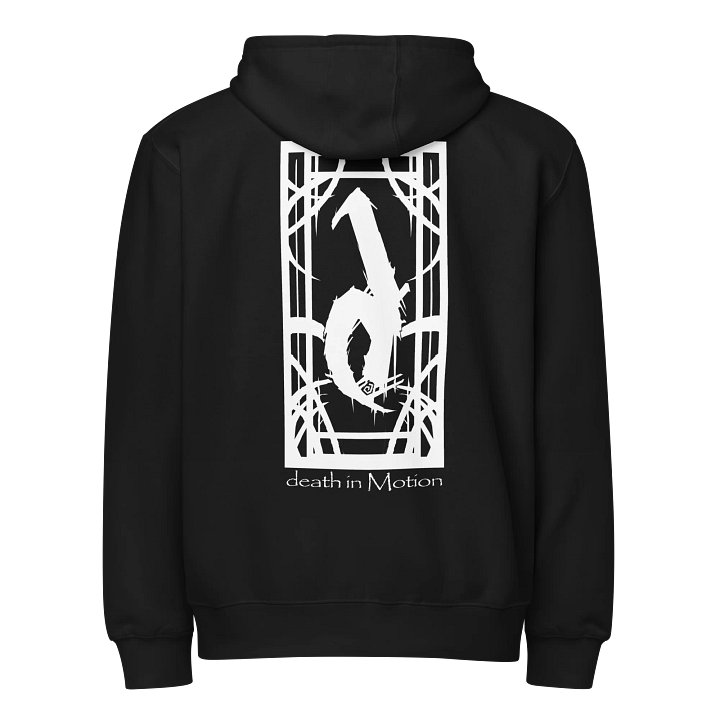 diM.wiT. Zip Up Black Hoodie product image (2)