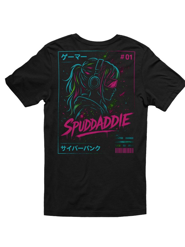 #01 SPUDDADDIE // Neon Override T-Shirt product image (2)