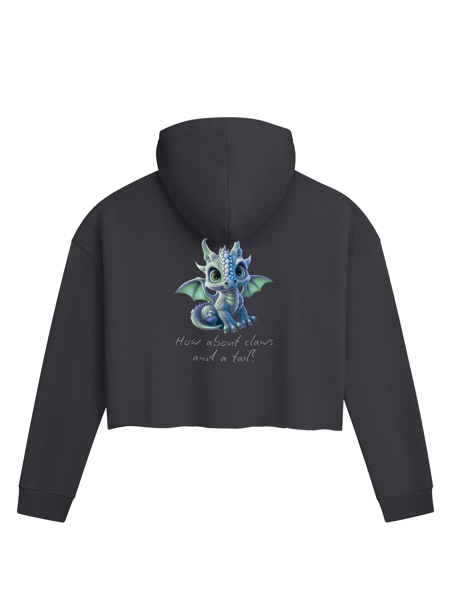 Give Your Pain a Body Women's Cropped Hoodie product image (2)