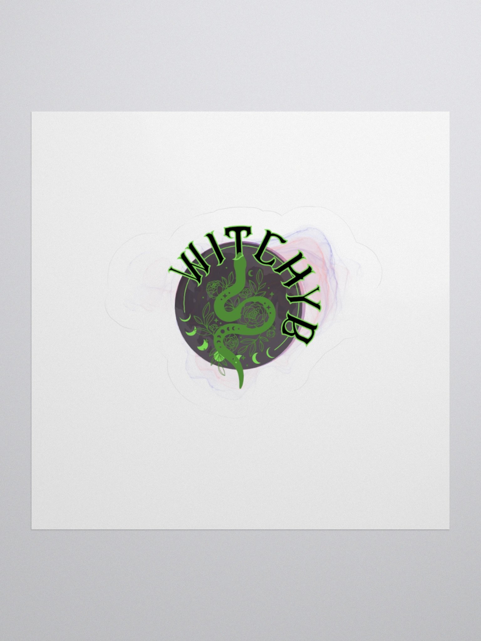 WitchyB Brand Logo Sticker product image (1)