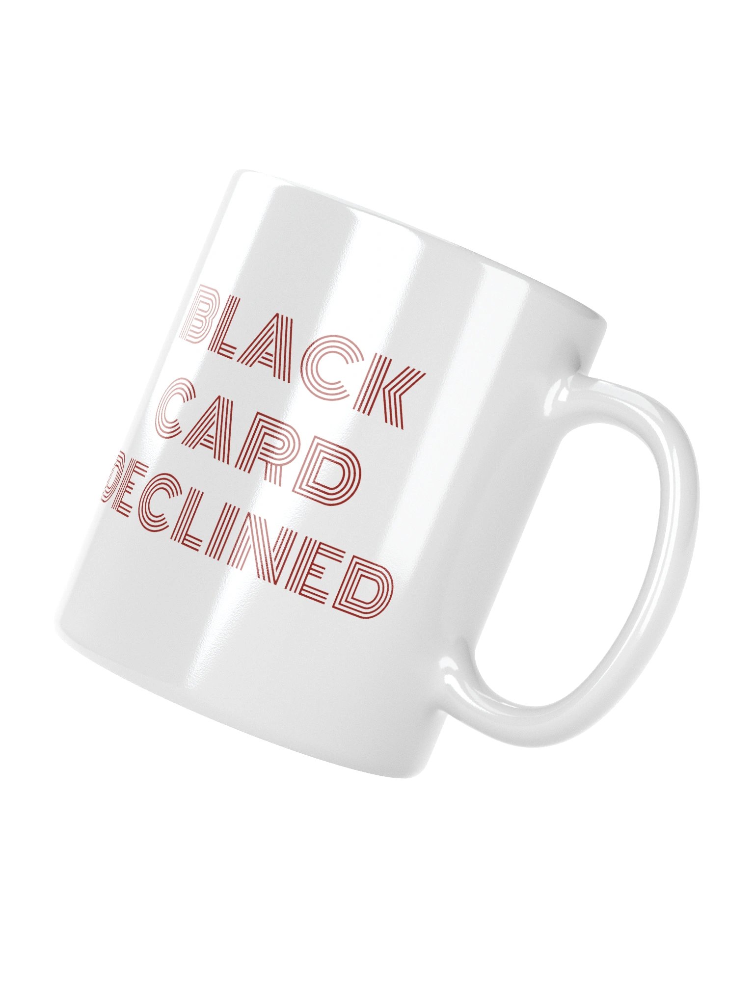 Black Card Declined Mugs product image (3)
