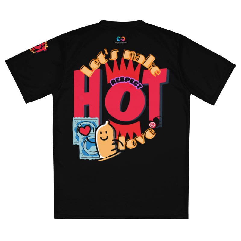 LIMITED EDITION - CNX Core All-over print Unisex Tee — Let's Make Love 001 product image (2)