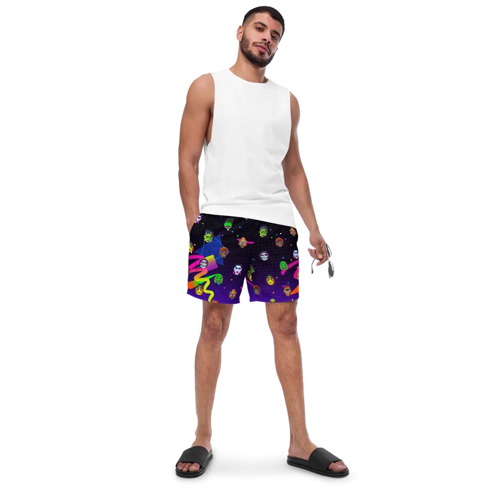 Horror Icons Swim Trunks product image (6)