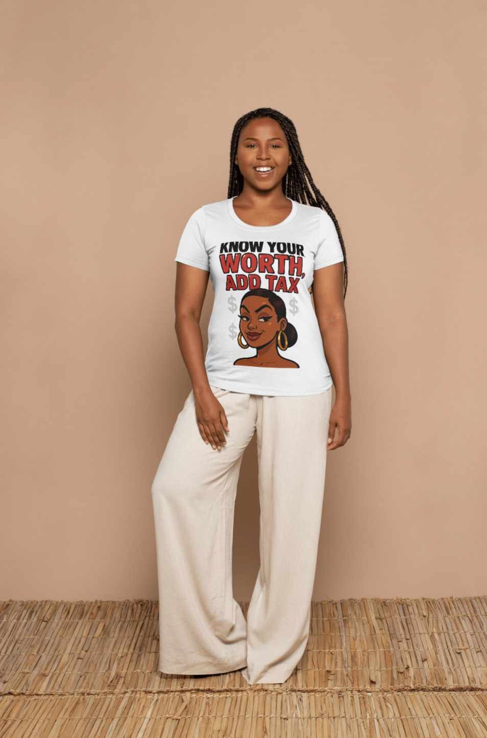 Know Your Worth PNG | Motivational Sublimation Design | High Resolution 300 DPI Digital Download | Self Love Printable by Urbana Digital Creations product image (3)