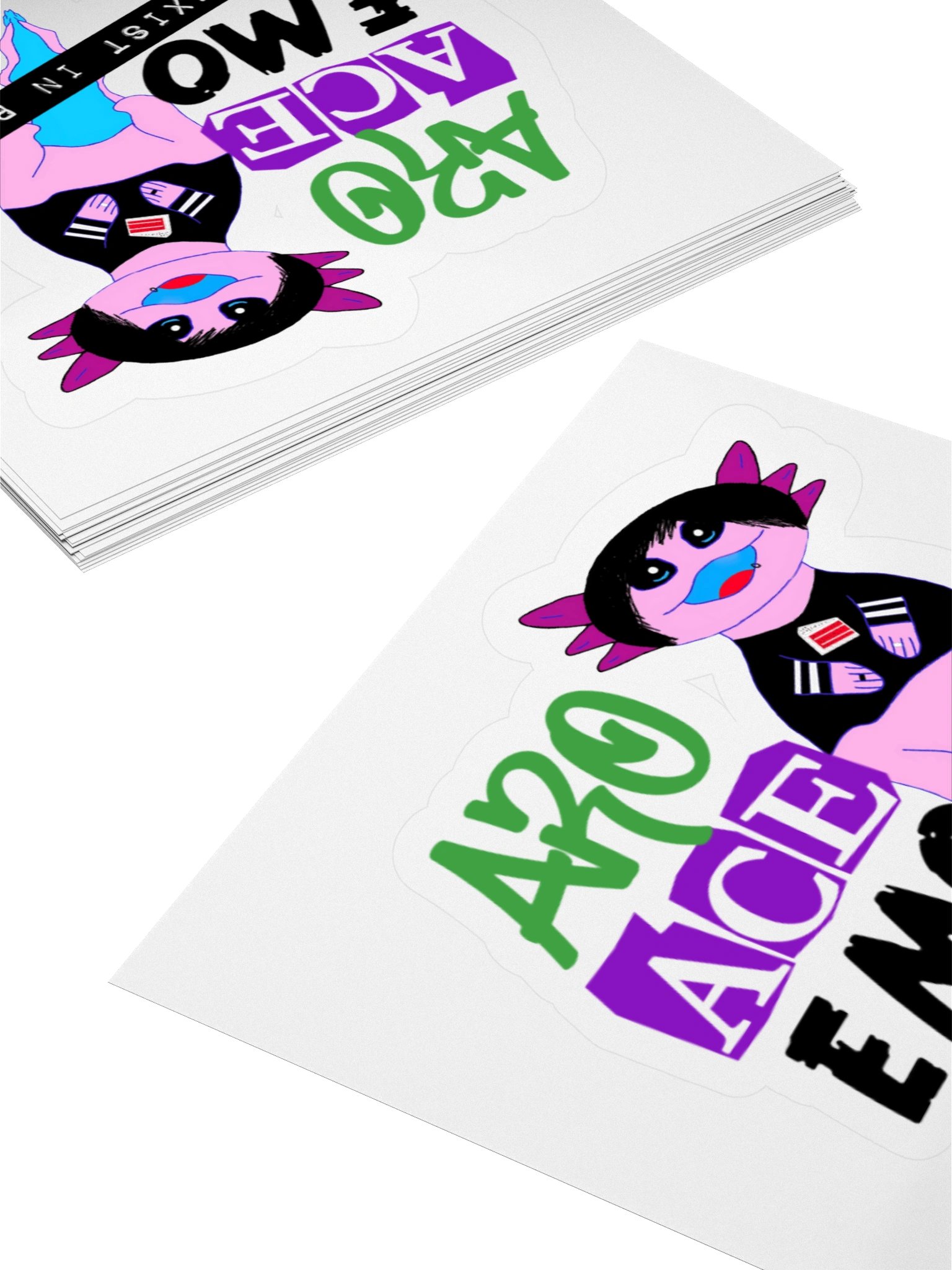 Aro Ace Emo Vynn sticker product image (4)
