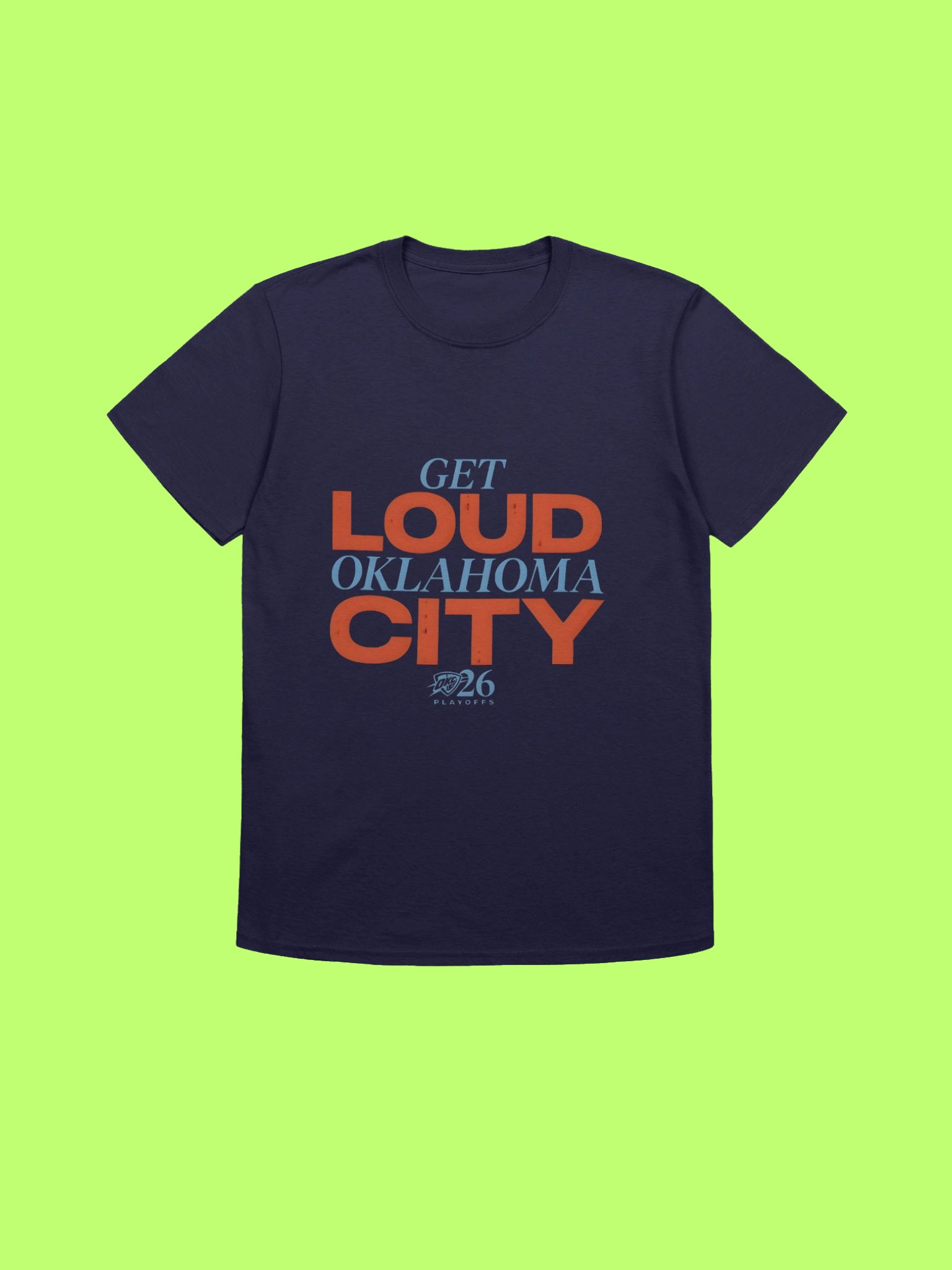 Get Loud Oklahoma City Playoffs Shirt product image (198)
