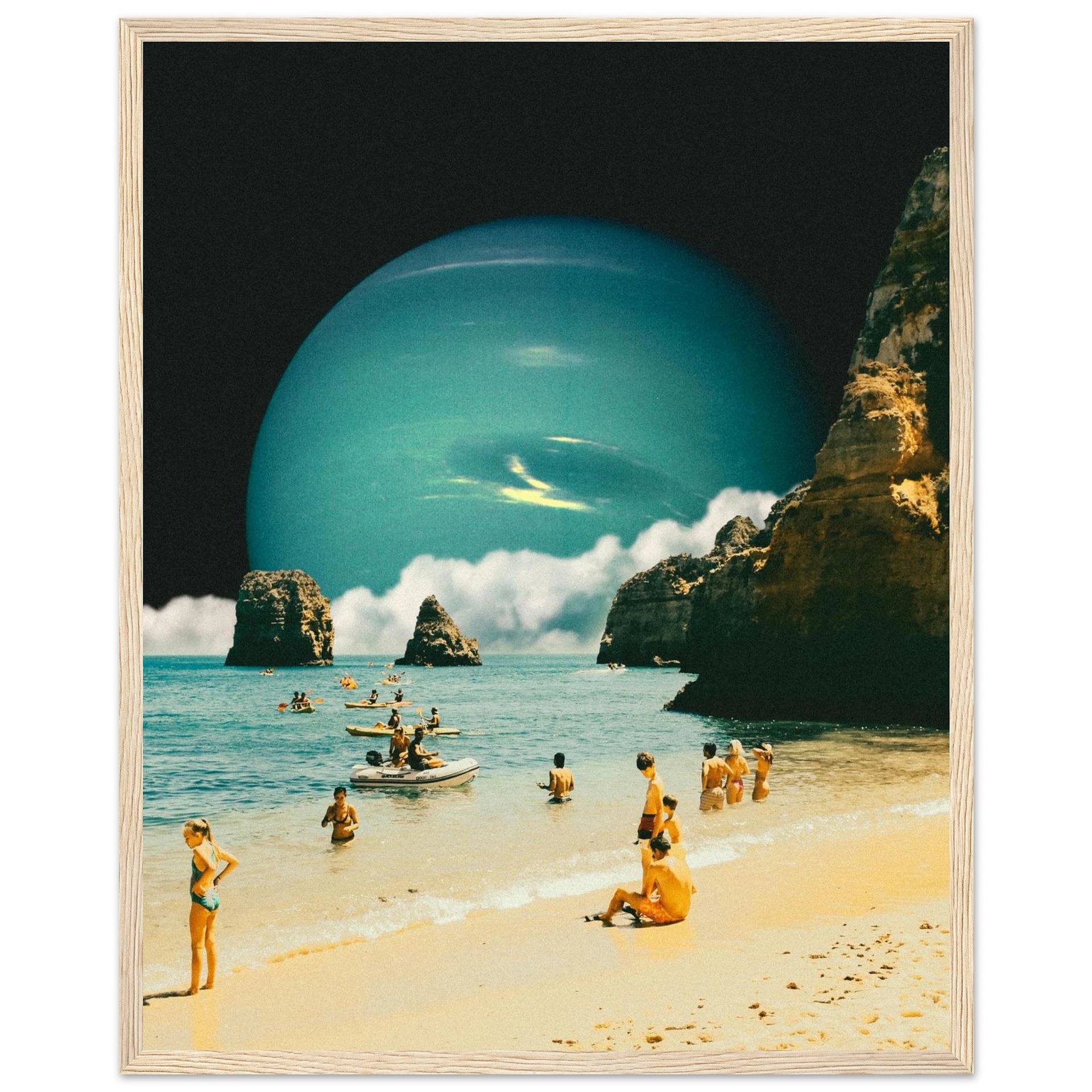 Space Beach Wall Art product image (3)