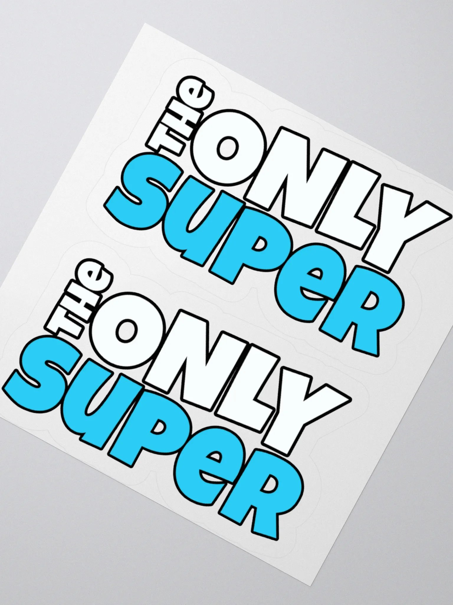 TheOnlySuper - Kiss Cut Stickers product image (7)
