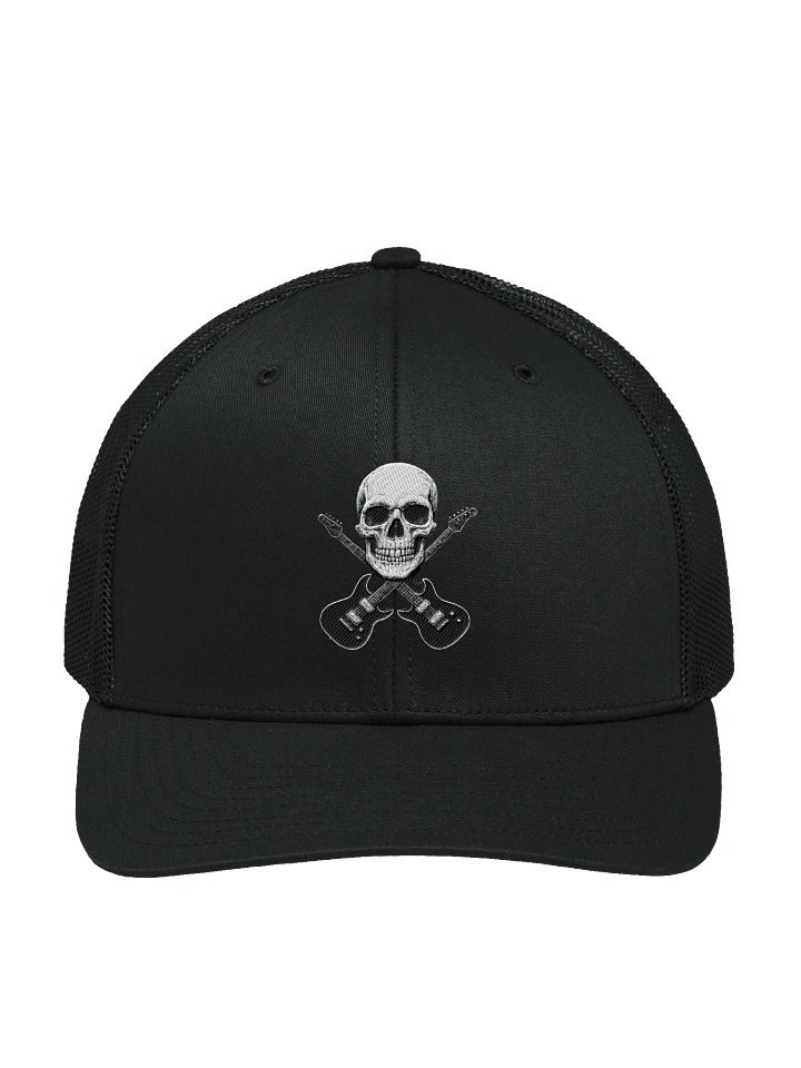 Skull with Guitars Trucker Hat product image (1)