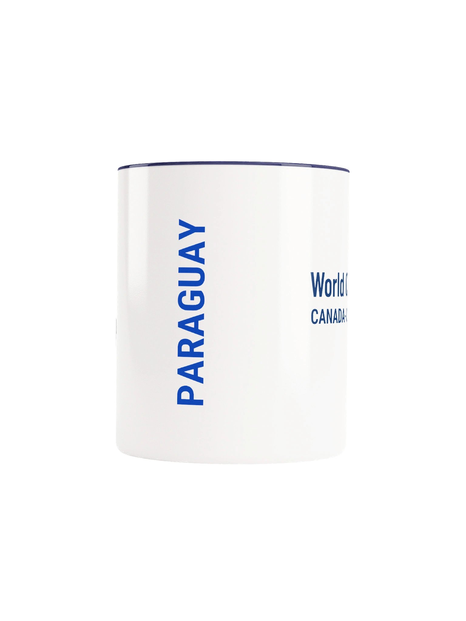 Paraguay 2026 World Cup Flag Mug - Paraguay Soccer Fan Coffee Cup - Premium Two-Tone Ceramic Mug product image (5)