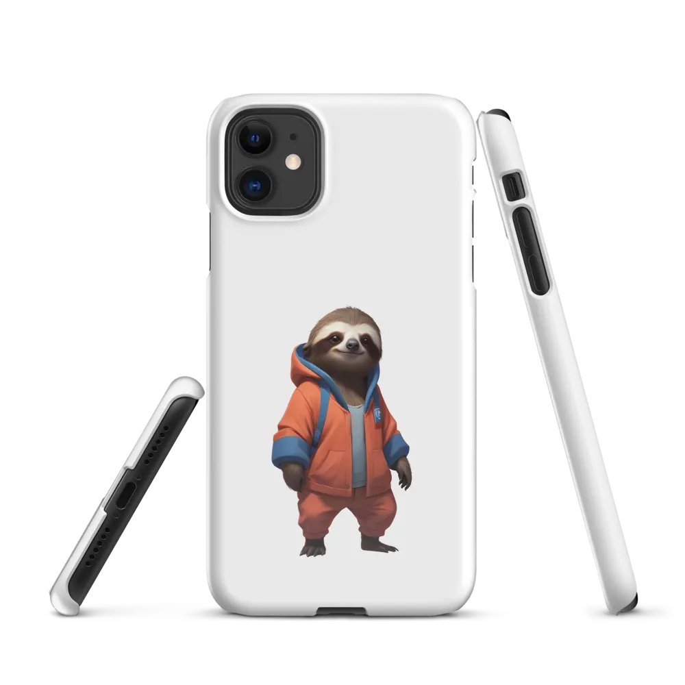 Friendly Sloth Snap Case for iPhone product image (1)