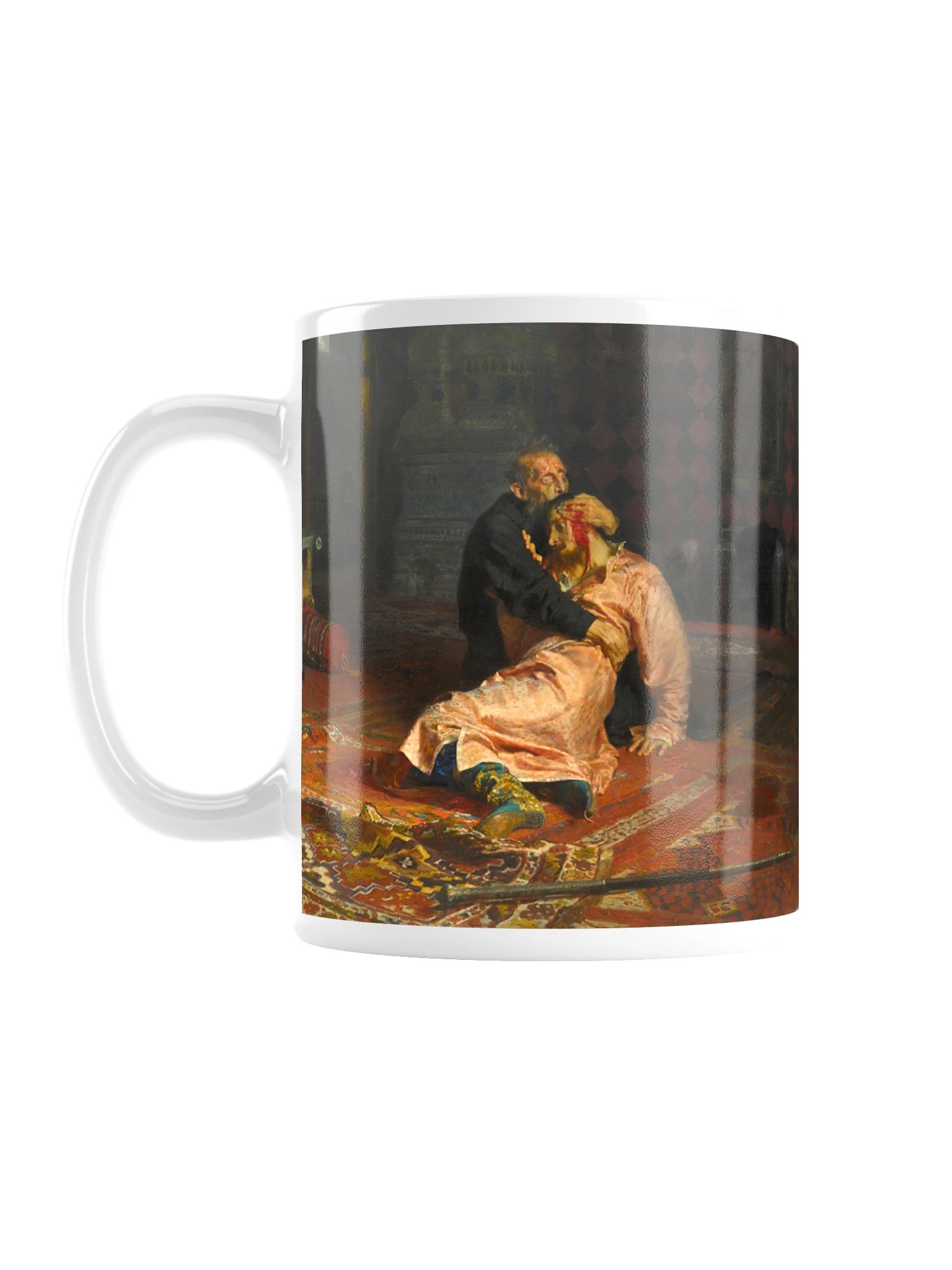 Ilya Repin – Ivan the Terrible and His Son Ivan – Mug product image (1)
