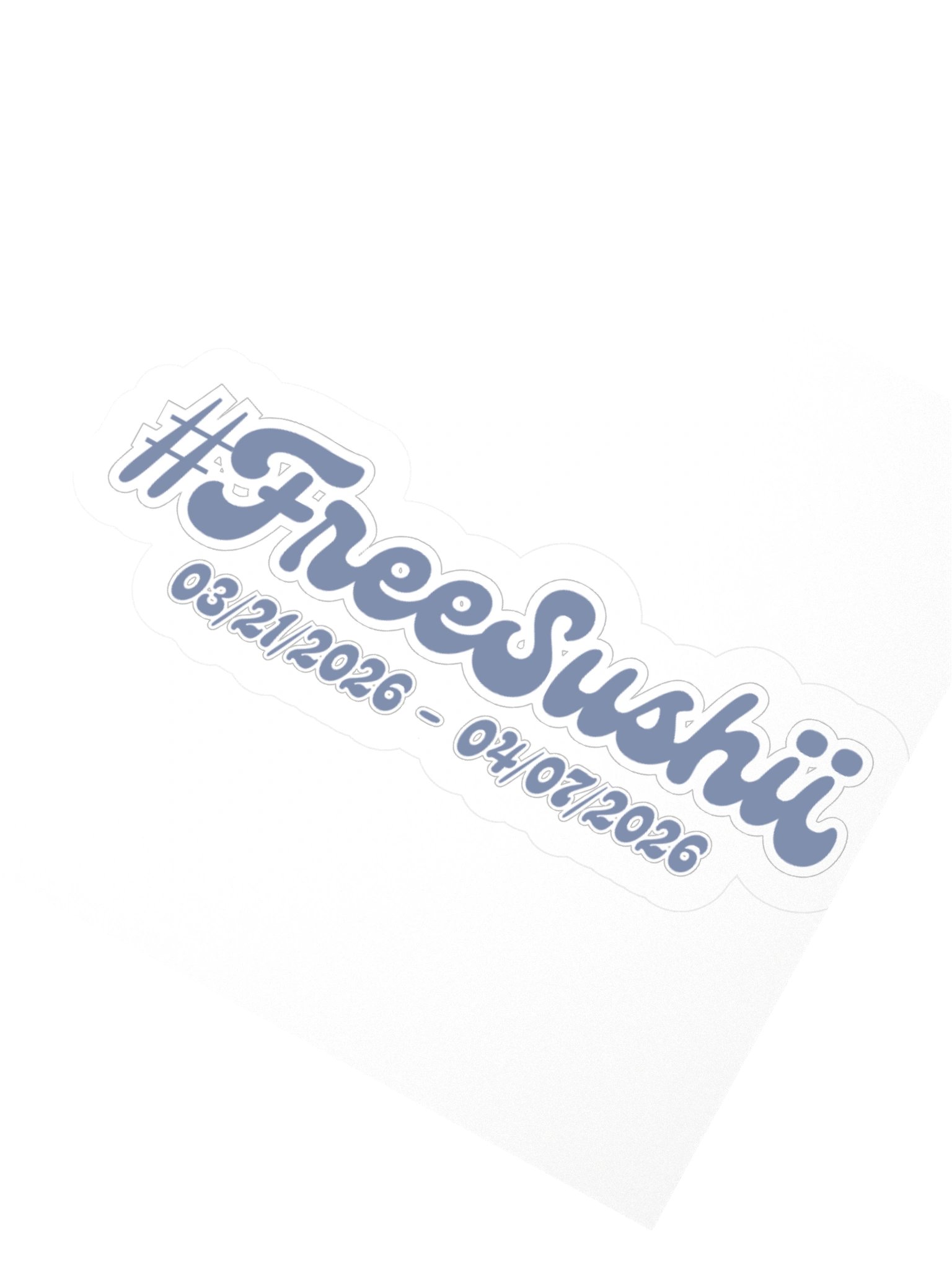 #FreeSushii Collection Sticker product image (6)